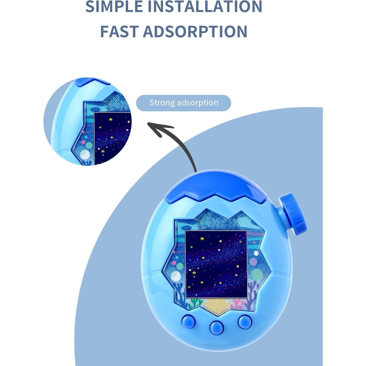 Paquete de 3 Protectores de Pantalla BOVUGAC para Tamagotchi Paradise