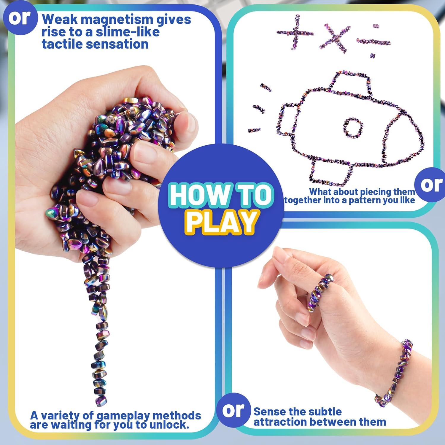 Bolas Magnéticas Antiestrés Chilvil 500 Piezas Alivio Ansiedad