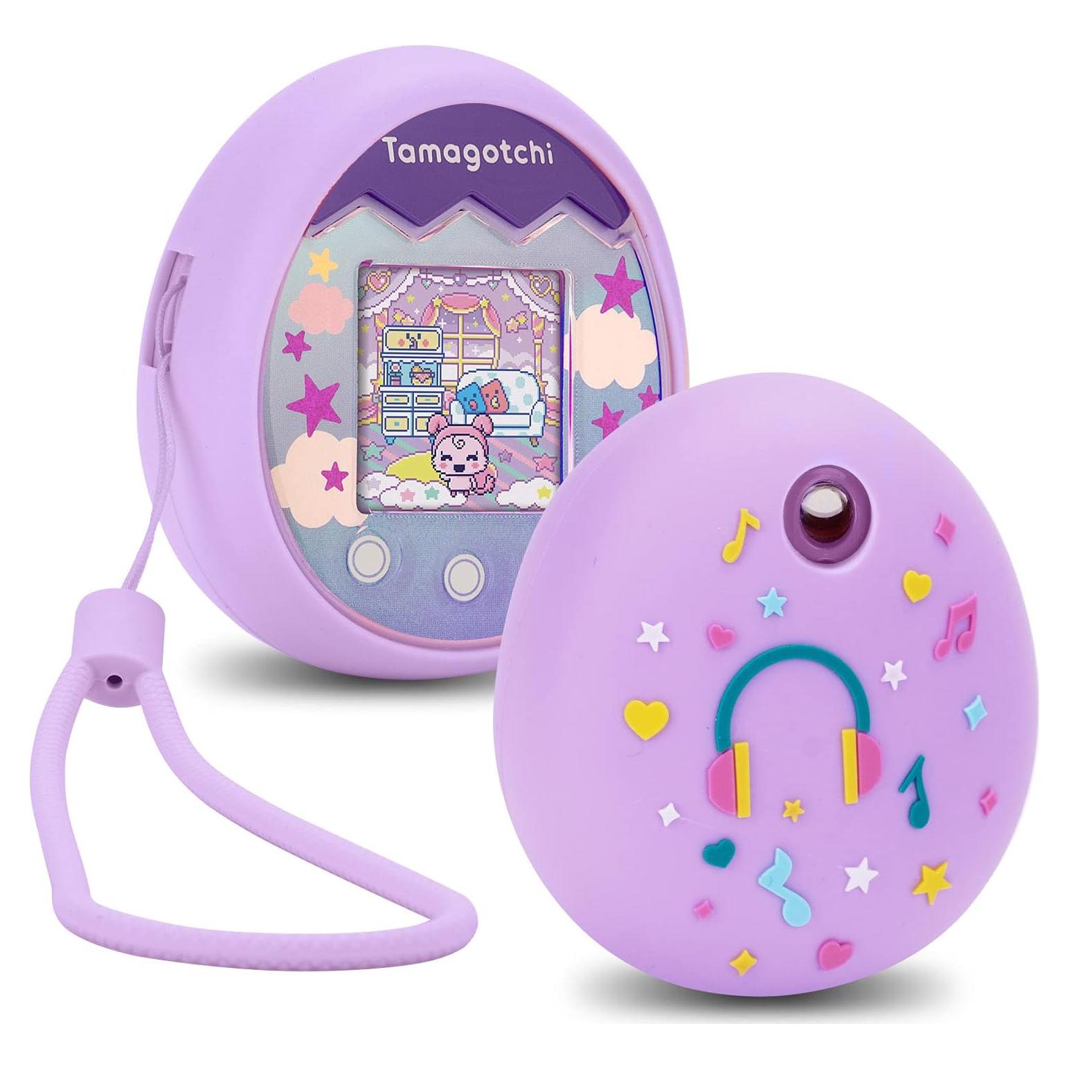 Funda de Silicona MGZNMTY para Tamagotchi Pix con Correa