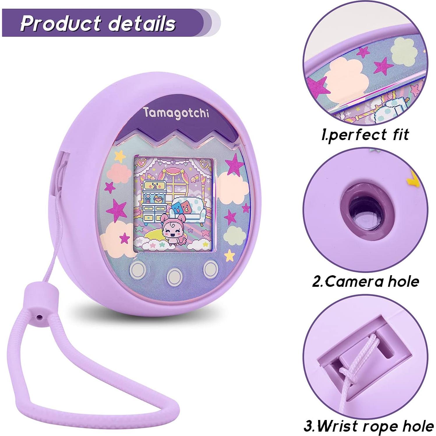 Funda de Silicona MGZNMTY para Tamagotchi Pix con Correa