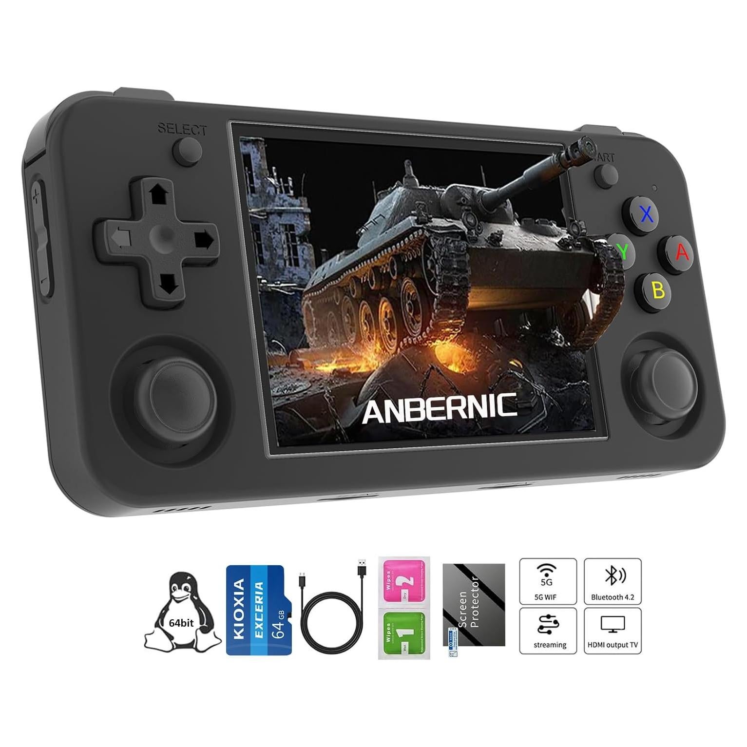 Consola de Juegos Portátil Anbernic RG35XX H 3.5" IPS 3300mAh