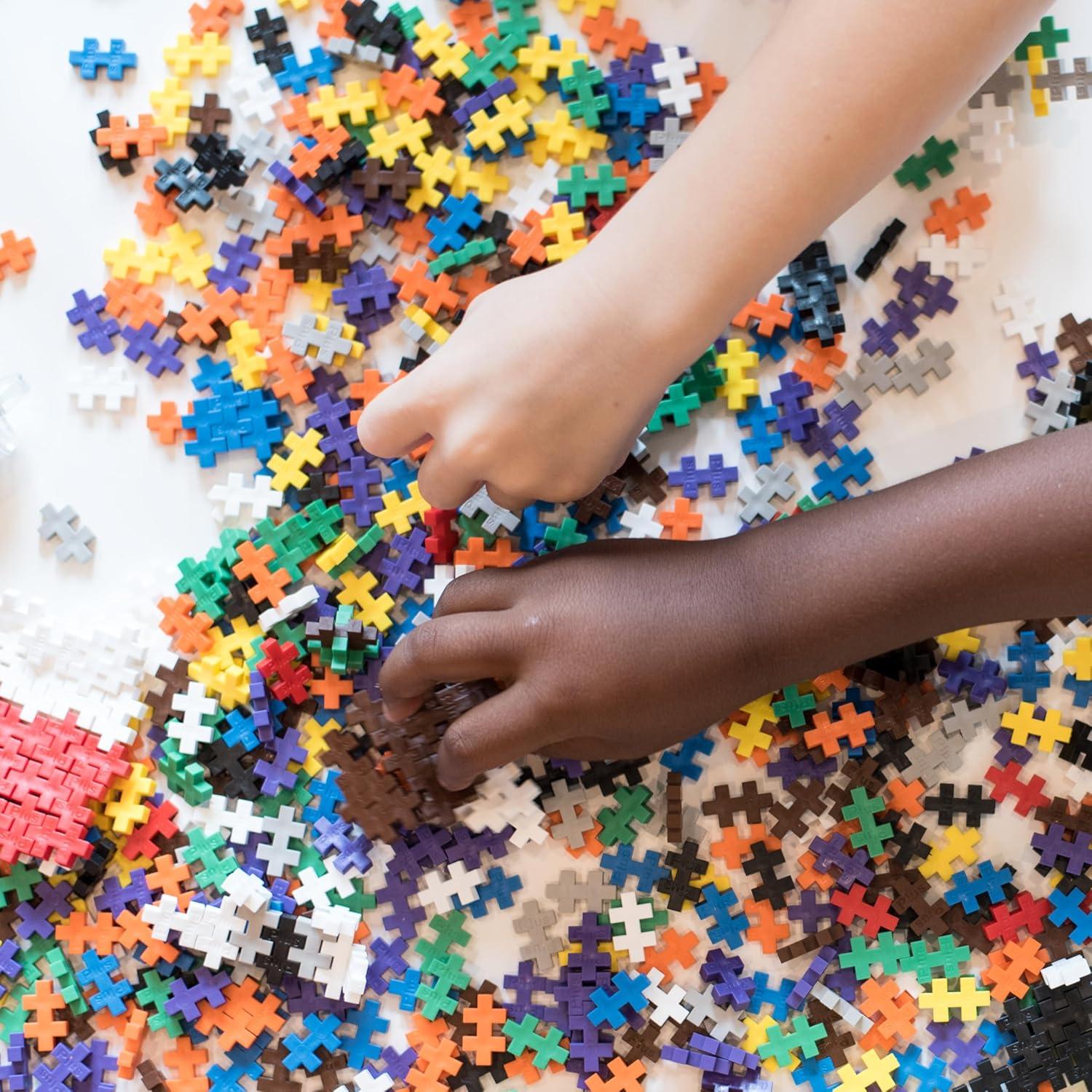 Plus-Plus Tubo Super 500 Piezas Juguete STEM Mezcla de Colores