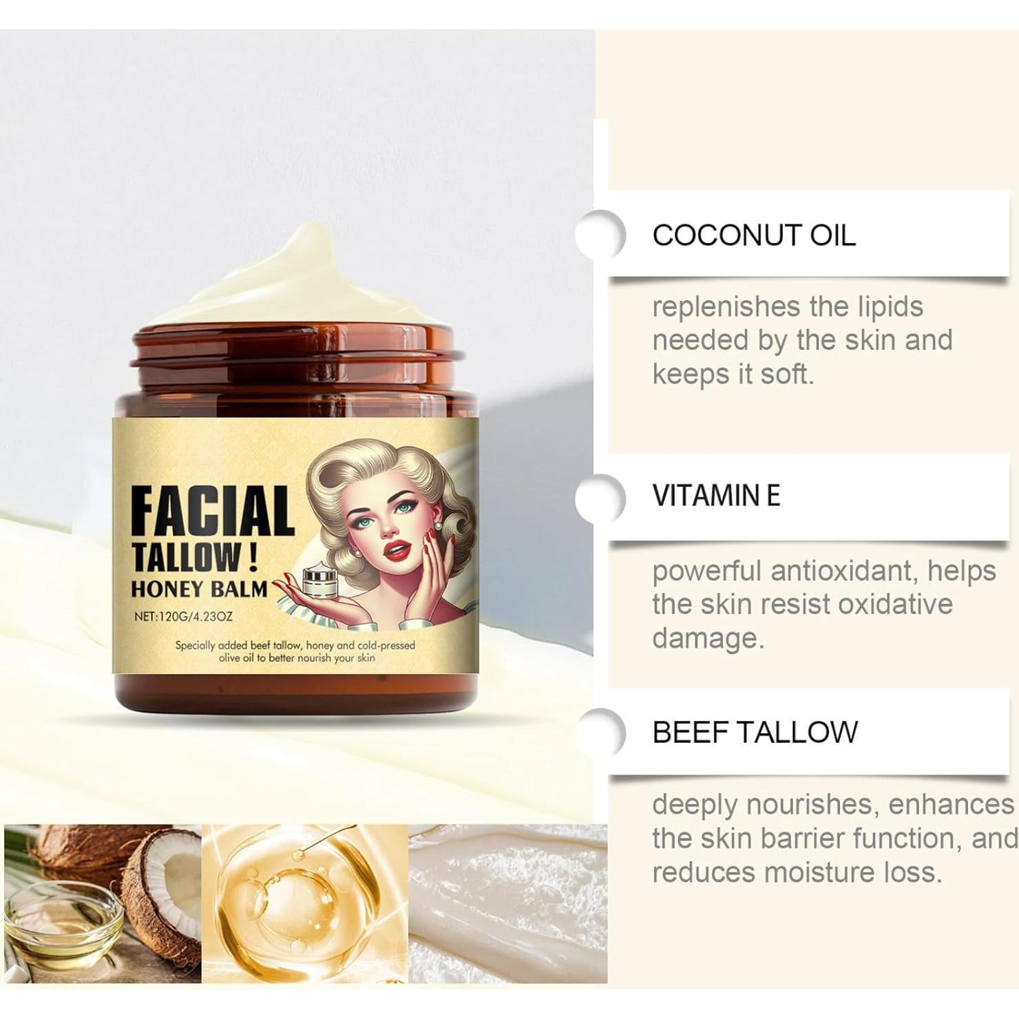 Crema Hidratante Facial Cebo de Res Evolvique 150g - Antienvejecimiento