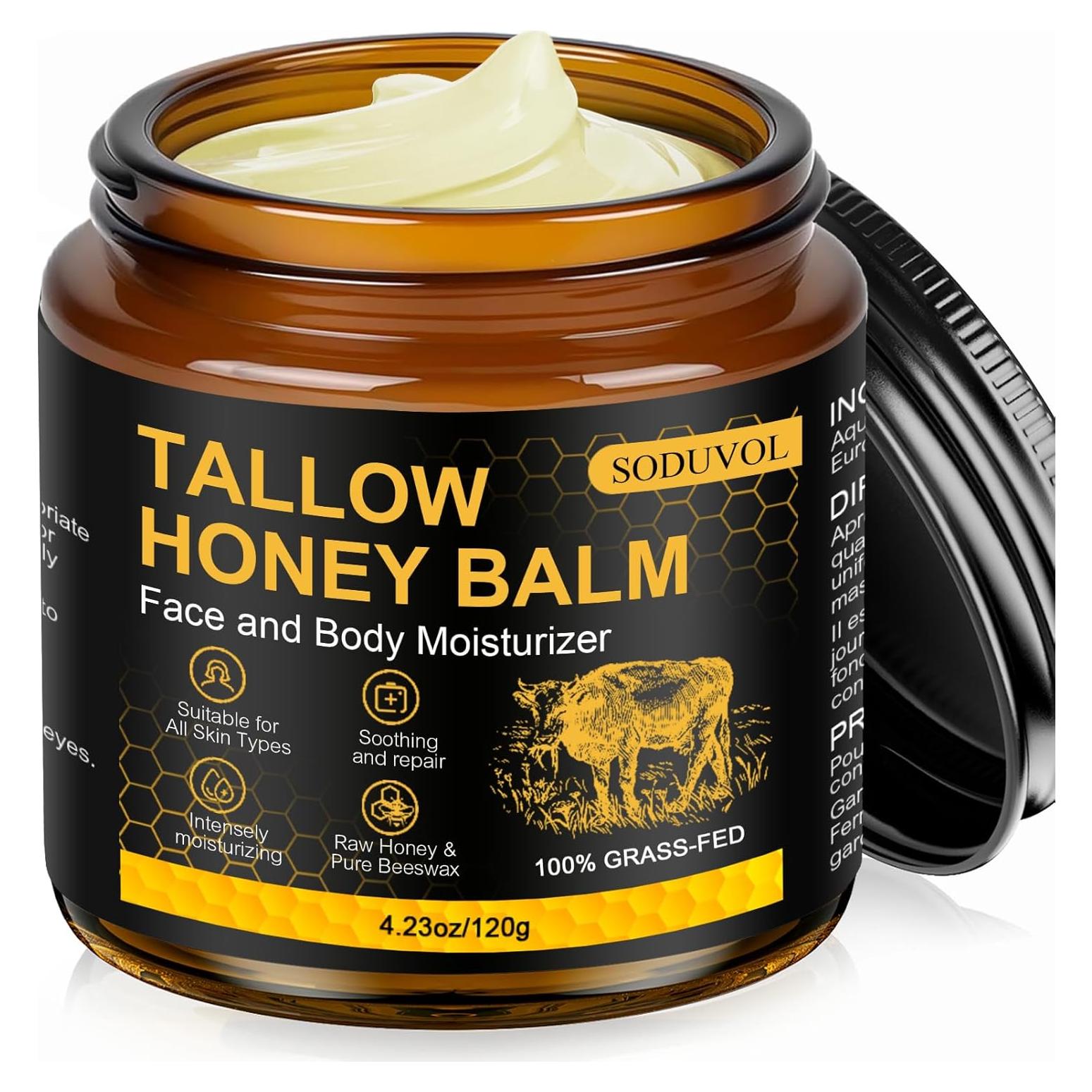 Grasa de Res Orgánica Liventhrall 119g Hidratante Natural Piel