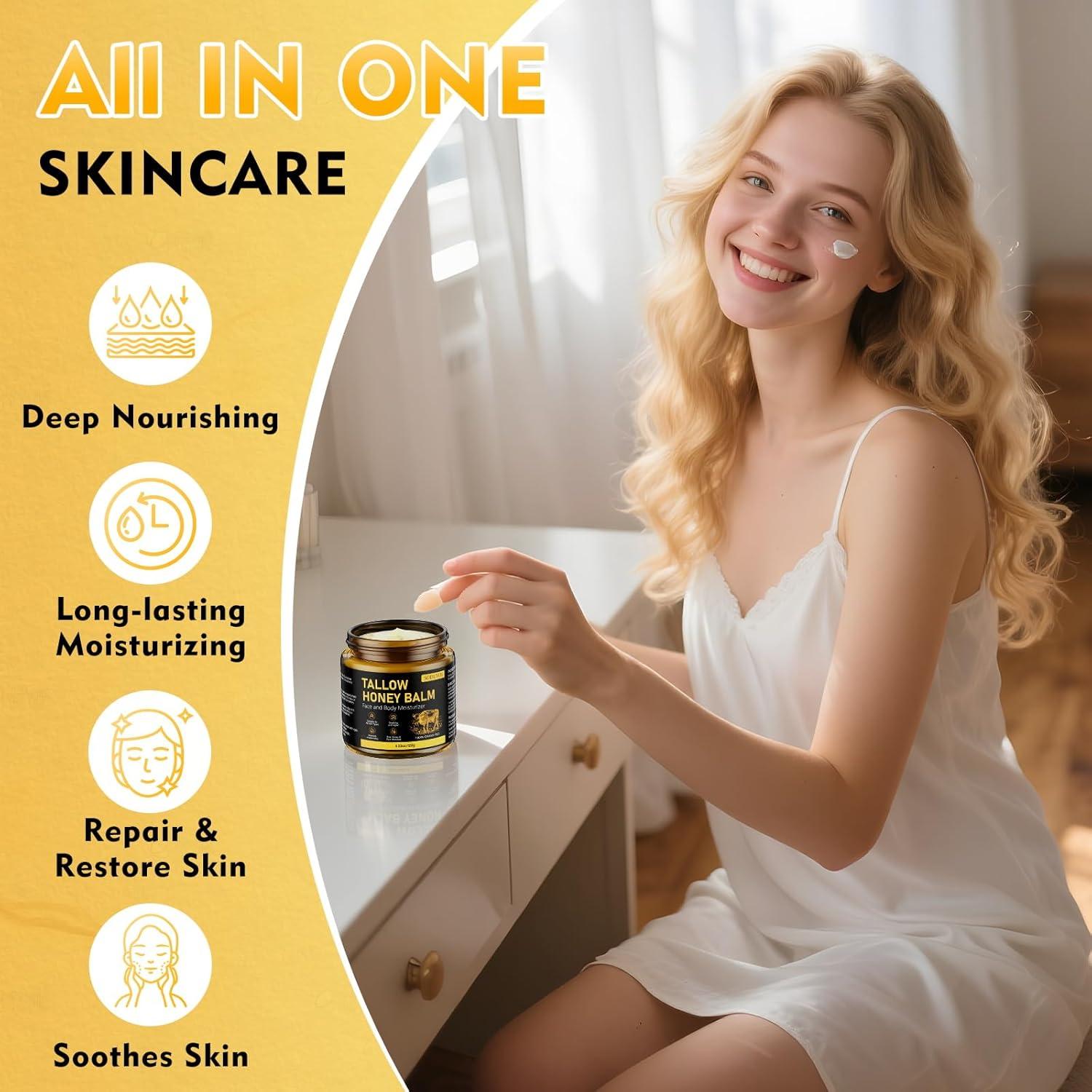 Grasa de Res Orgánica Liventhrall 119g Hidratante Natural Piel