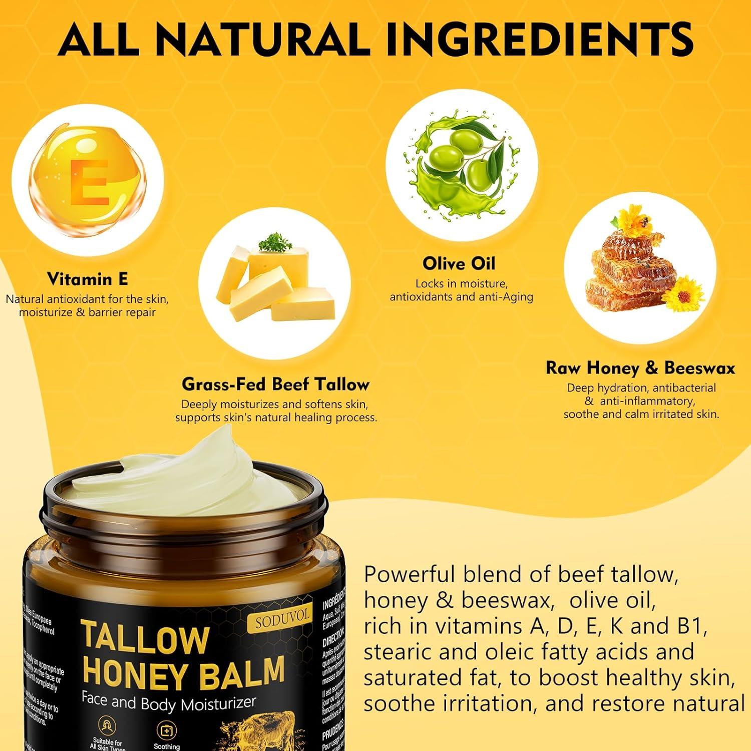 Grasa de Res Orgánica Liventhrall 119g Hidratante Natural Piel