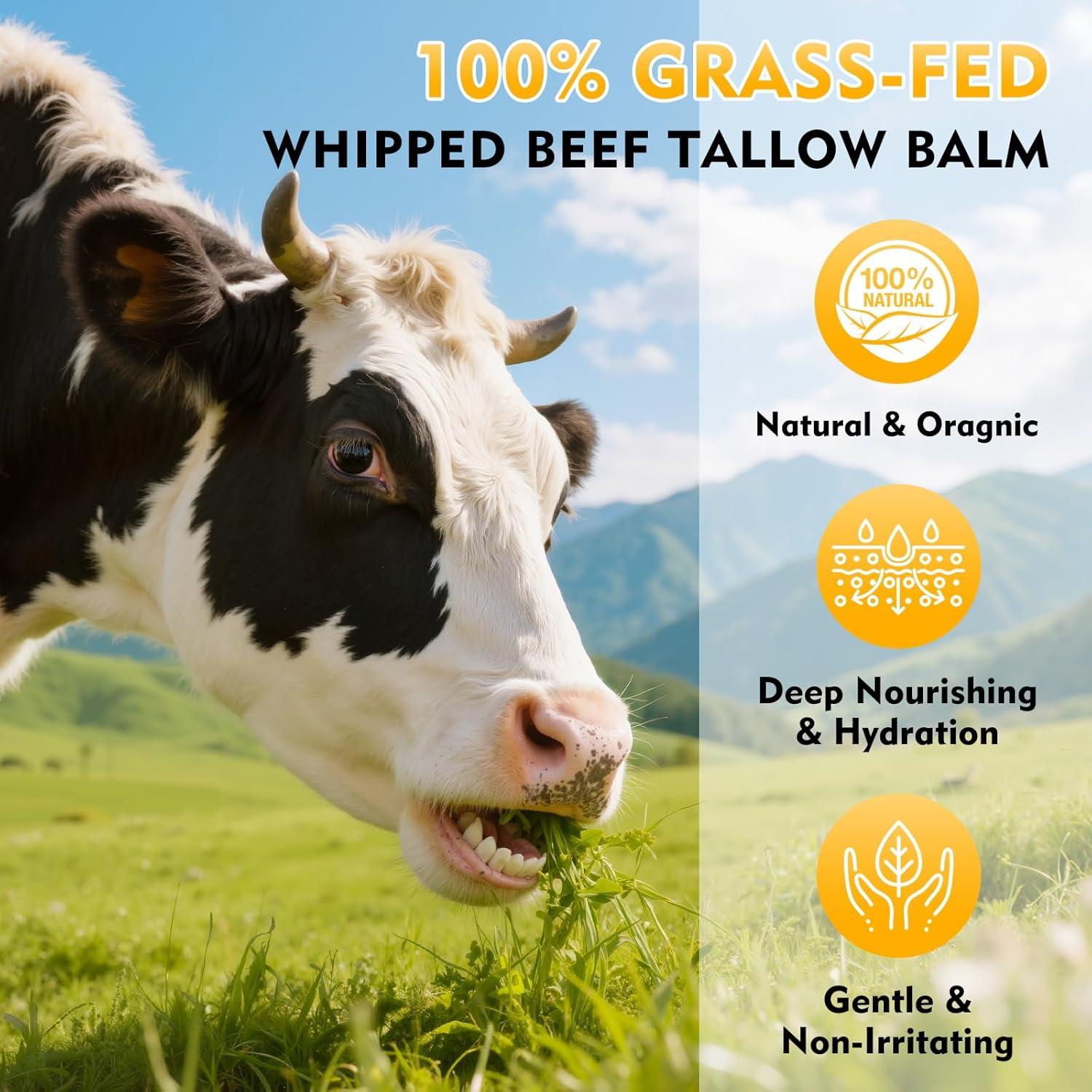 Grasa de Res Orgánica Liventhrall 119g Hidratante Natural Piel