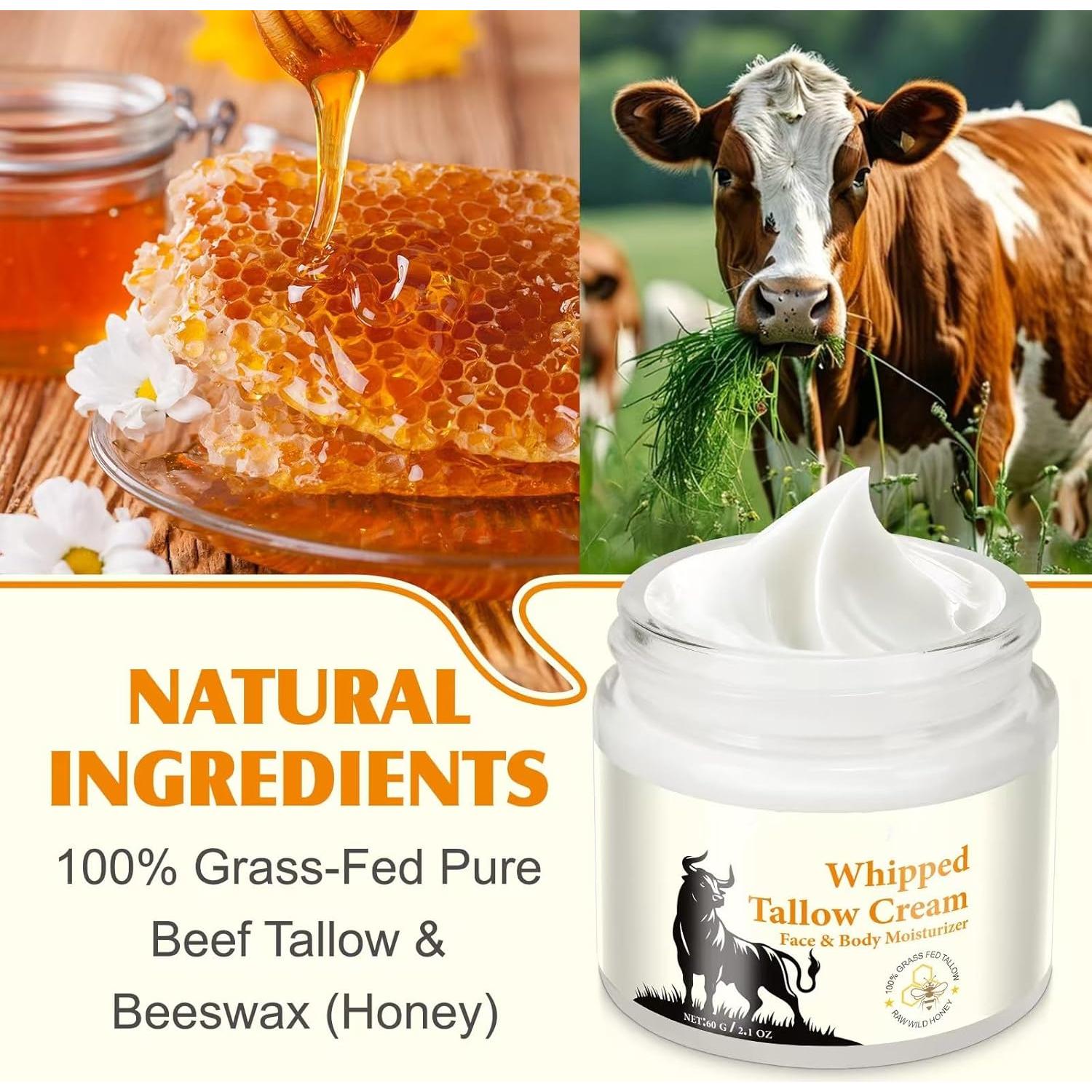 Bálsamo Hidratante Orgánico Podafu con Grasa de Res y Miel 150g