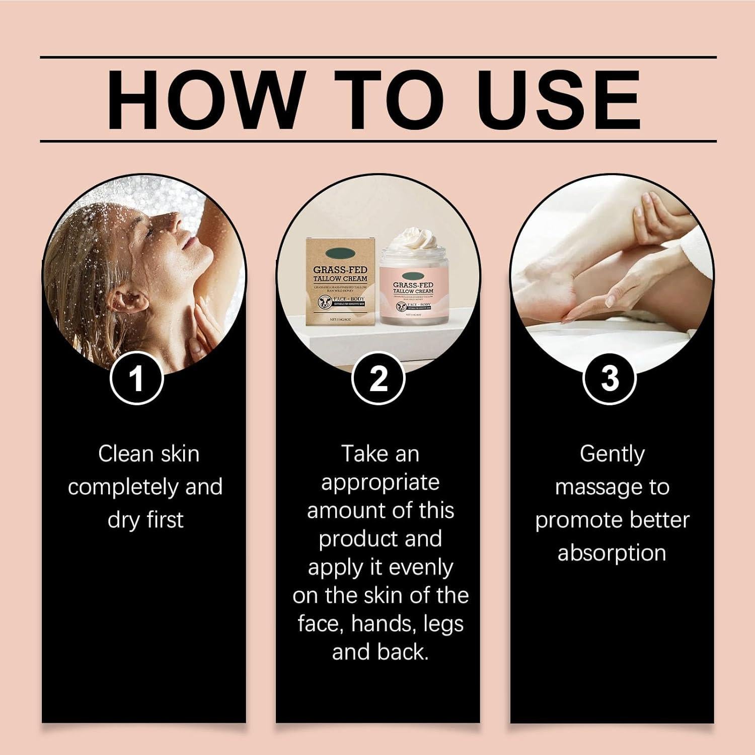 Crema Hidratante de Grasa de Res con Miel 114 g - TUOSHITONG