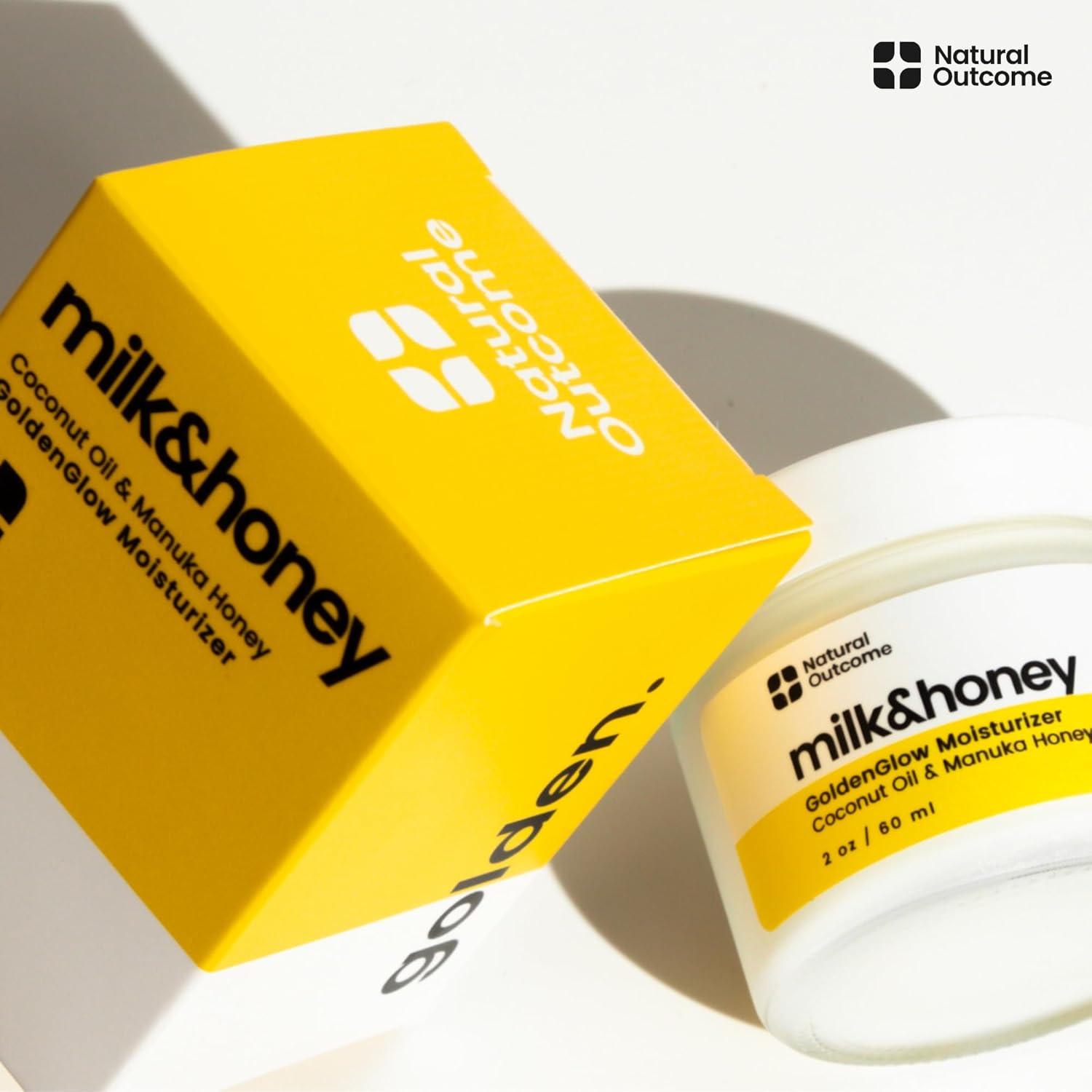 Crema Hidratante de Leche y Miel Natural Outcome 159g