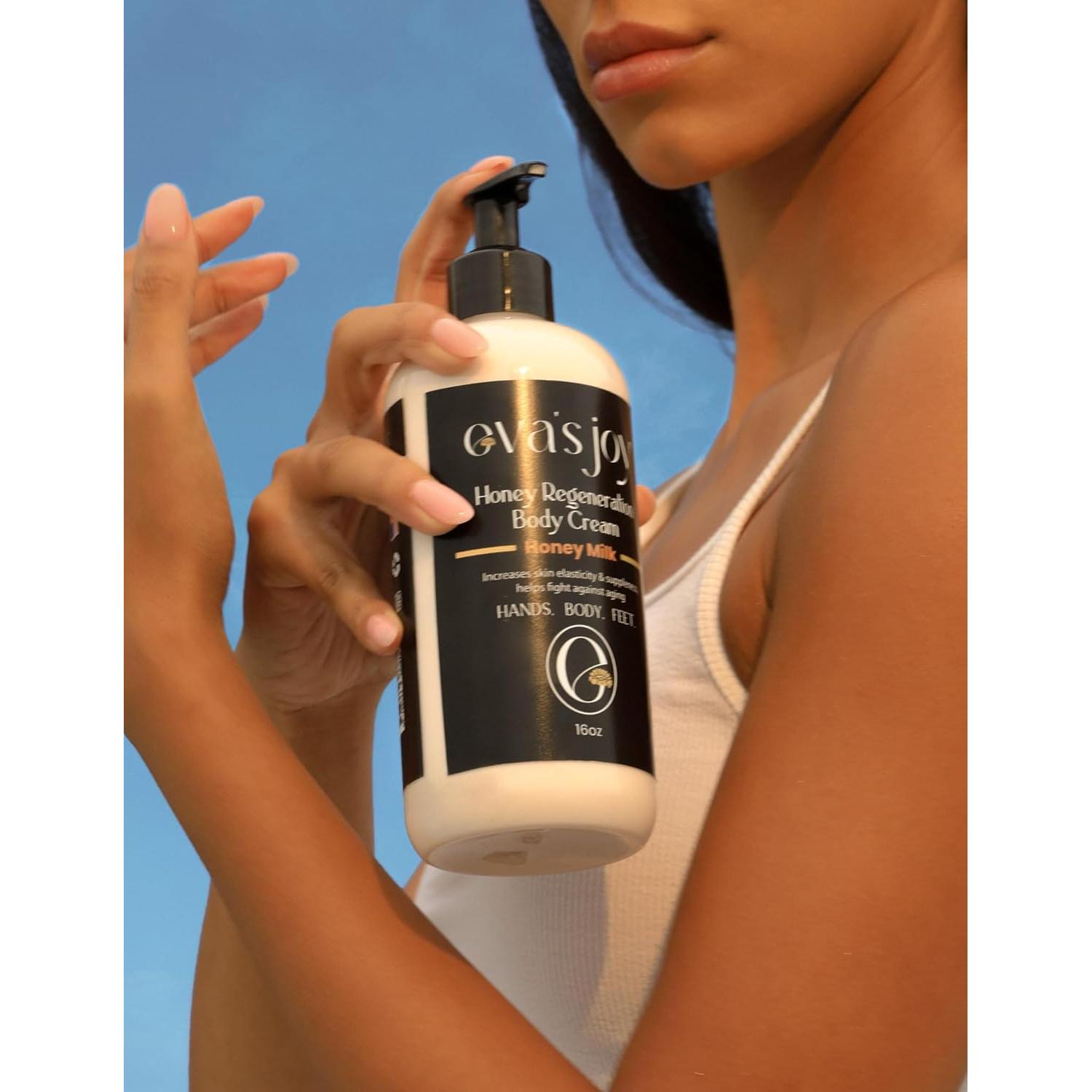 Crema Corporal Regeneradora Eva's Joy Miel de Leche 453 g