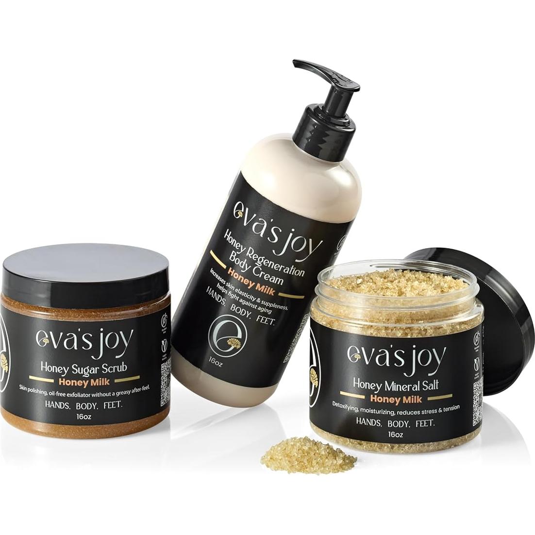 Crema Corporal Regeneradora Eva's Joy Miel de Leche 453 g