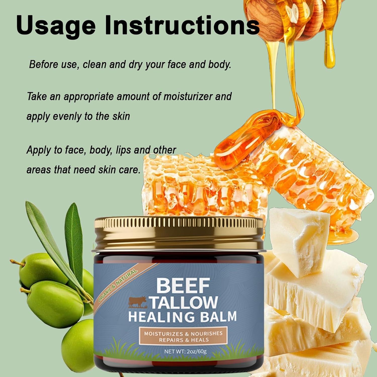 Bálsamo Hidratante de Sebo de Res Orgánico 28g con Miel de Manuka