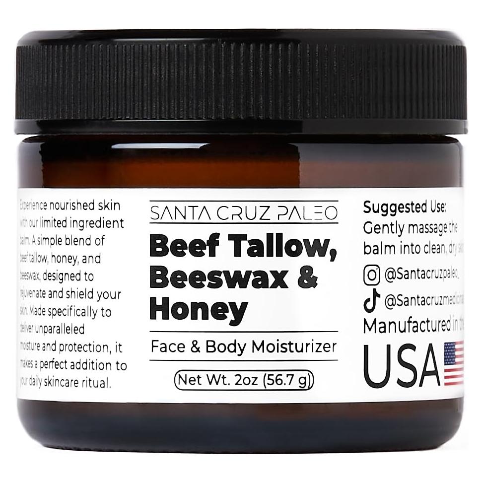 Bálsamo Hidratante Santa Cruz de Tallow y Miel 140 g