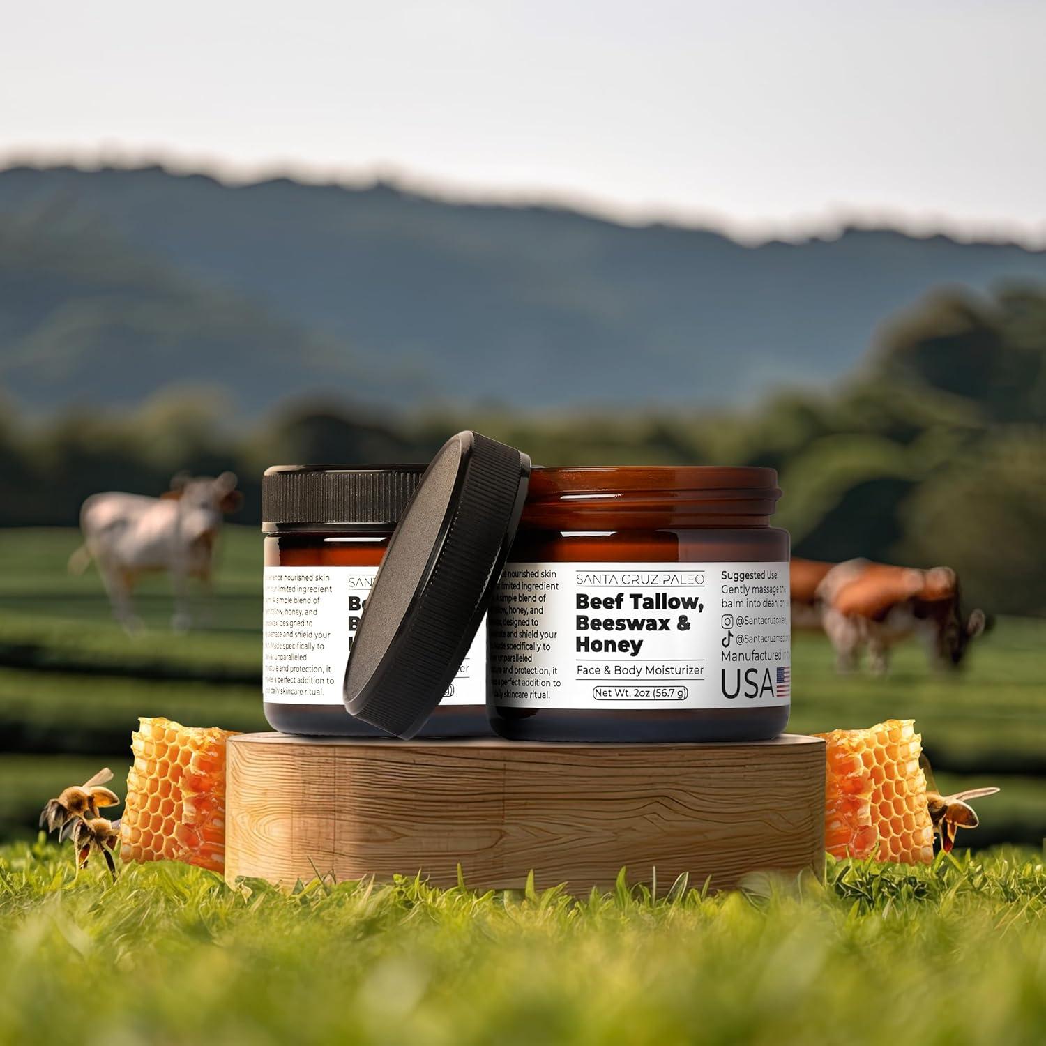 Bálsamo Hidratante Santa Cruz de Tallow y Miel 140 g