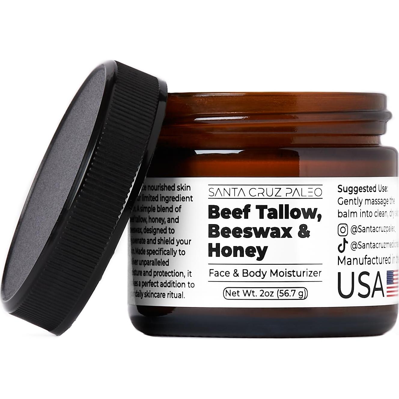 Bálsamo Hidratante Santa Cruz de Tallow y Miel 140 g