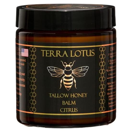 Bálsamo Hidratante Terra Lotus 113g Sebo de Res Orgánico Cítricos