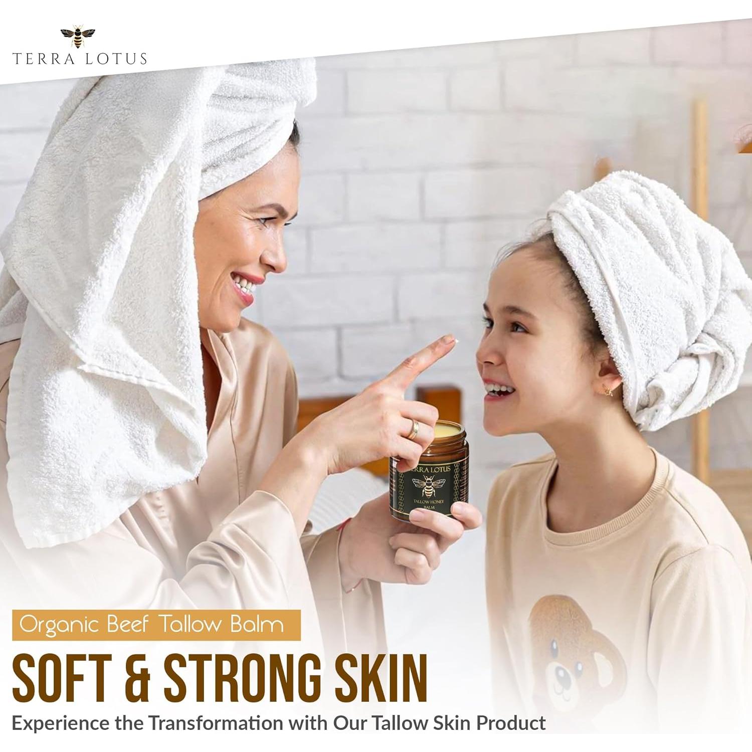 Bálsamo Hidratante Terra Lotus 113g Sebo de Res Orgánico Cítricos