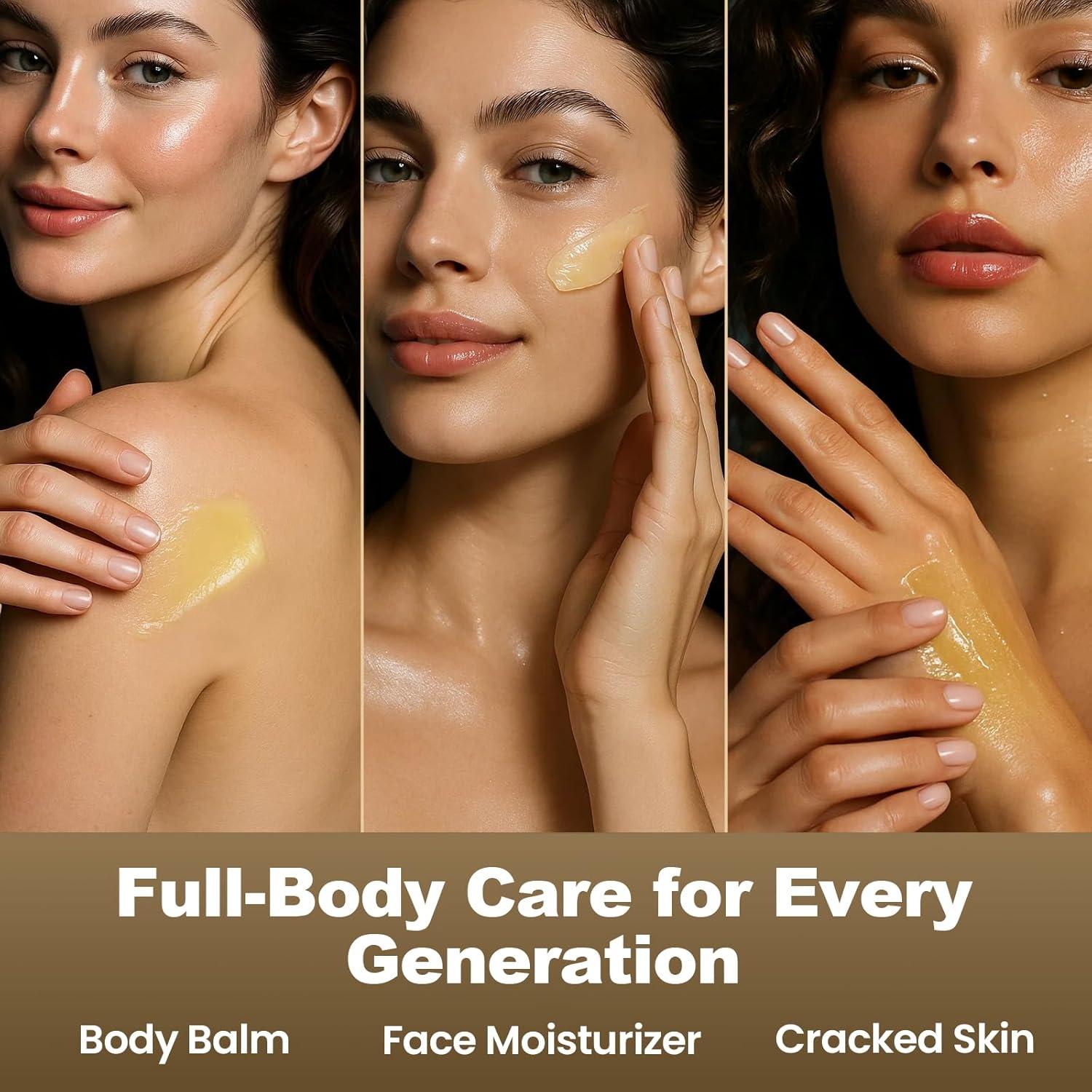 Bálsamo Hidratante Facial OLLM de Grasa de Res y Miel 50g