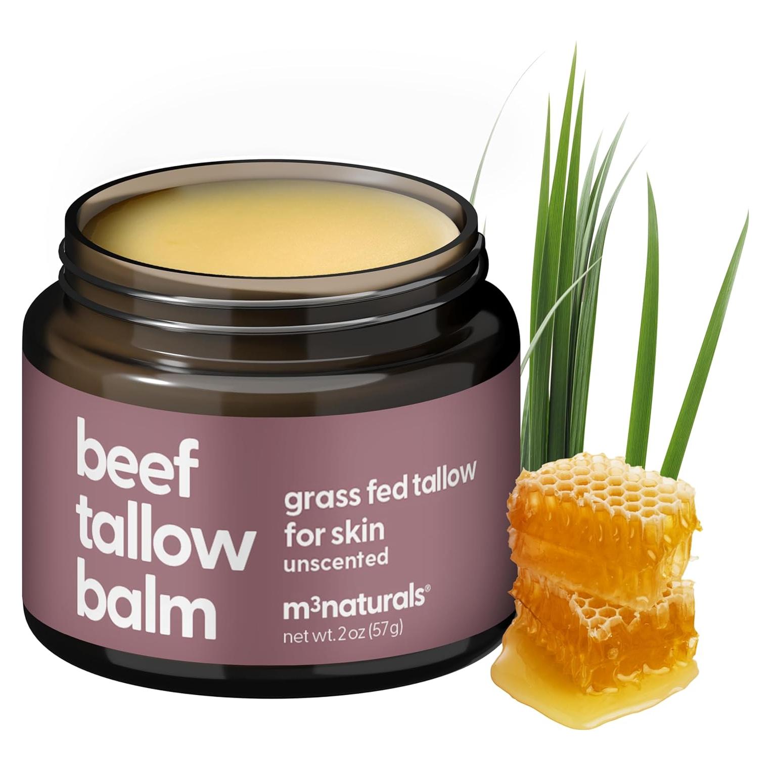 Bálsamo Hidratante Manteca de Res M3 Naturals 57g Sin Fragancia