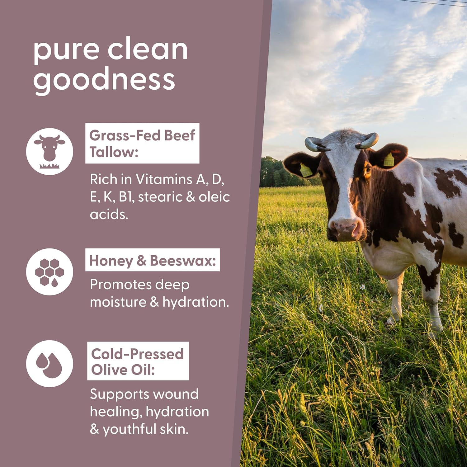 Bálsamo Hidratante Manteca de Res M3 Naturals 57g Sin Fragancia