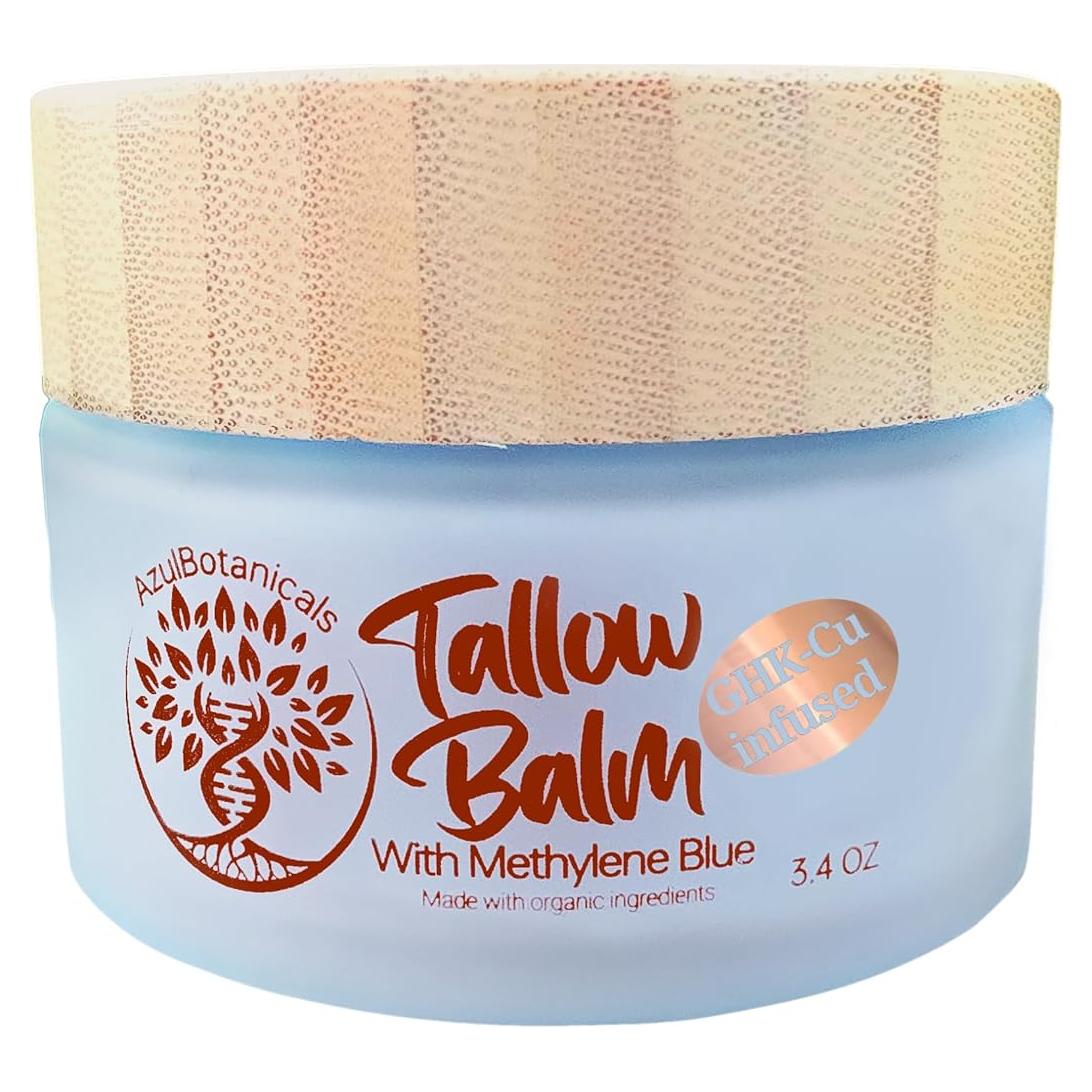 Bálsamo Hidratante de Tallow de Res AzulBotanicals 96g Antienvejecimiento