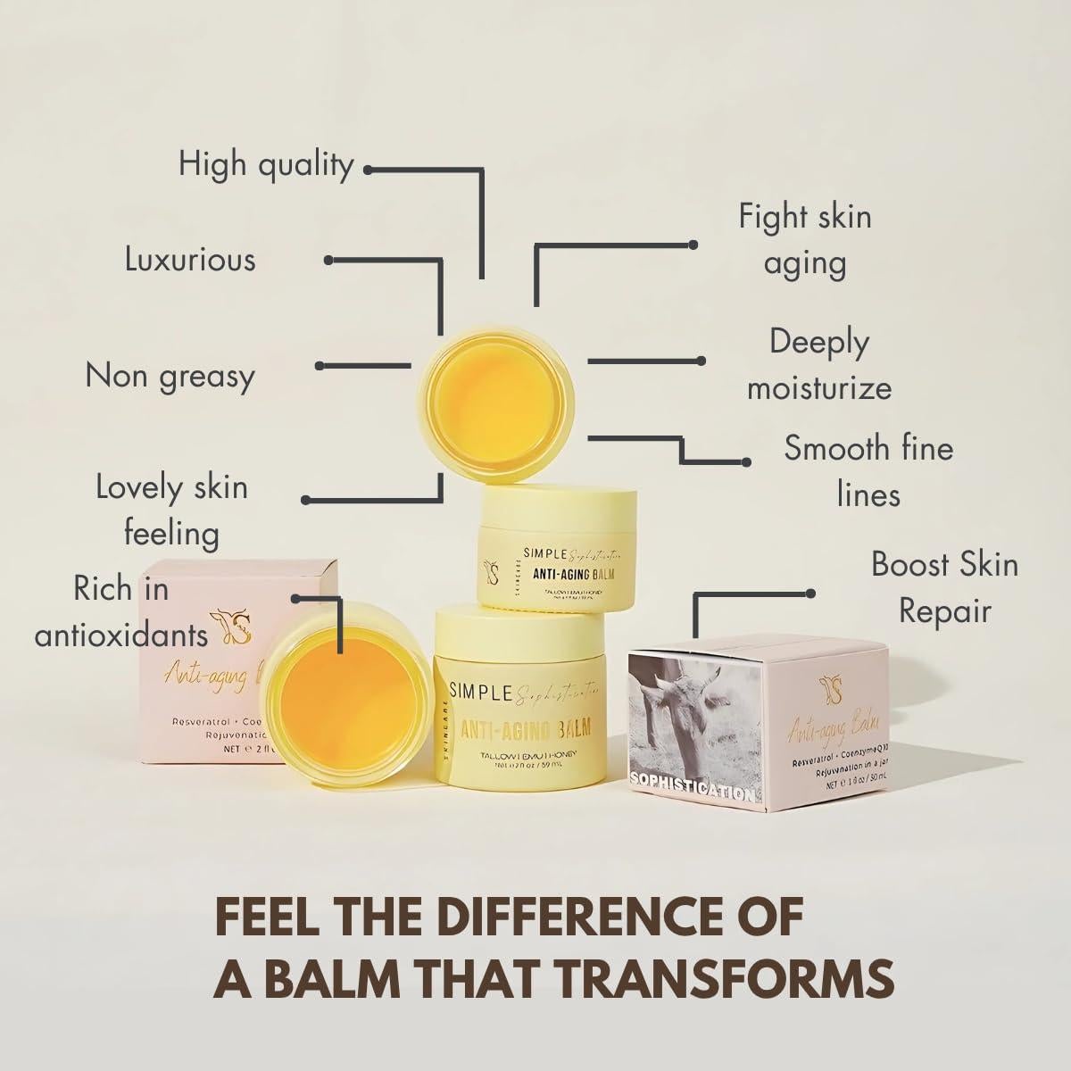 Bálsamo Antienvejecimiento Emú Simple Sophistication 59 ml