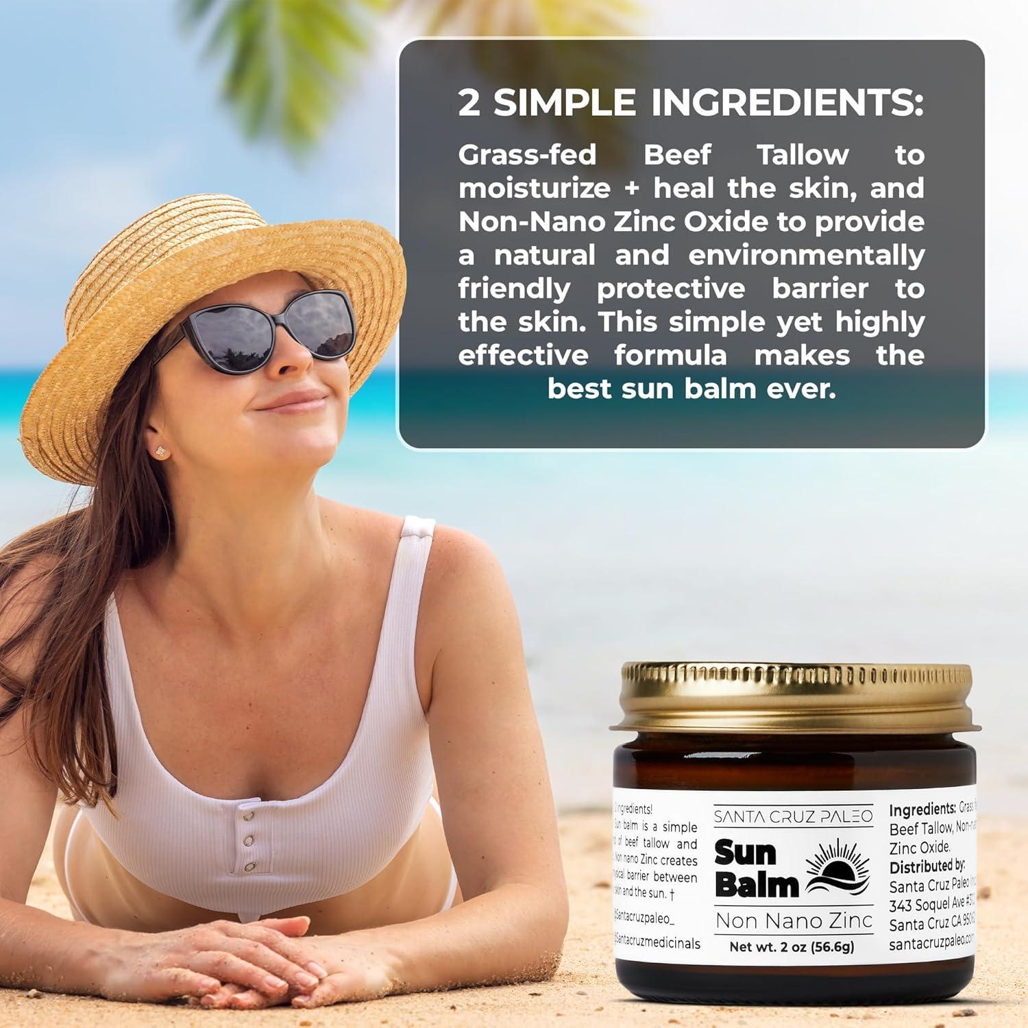 Bálsamo Solar Hidratante Facial Santa Cruz Paleo 56.7g