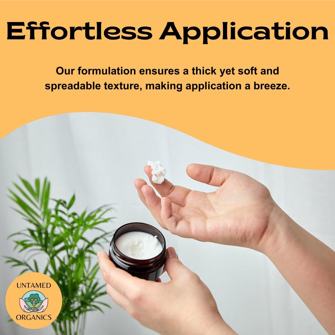 Bálsamo Hidratante Natural Untamed Organics 140g Sin Fragancia