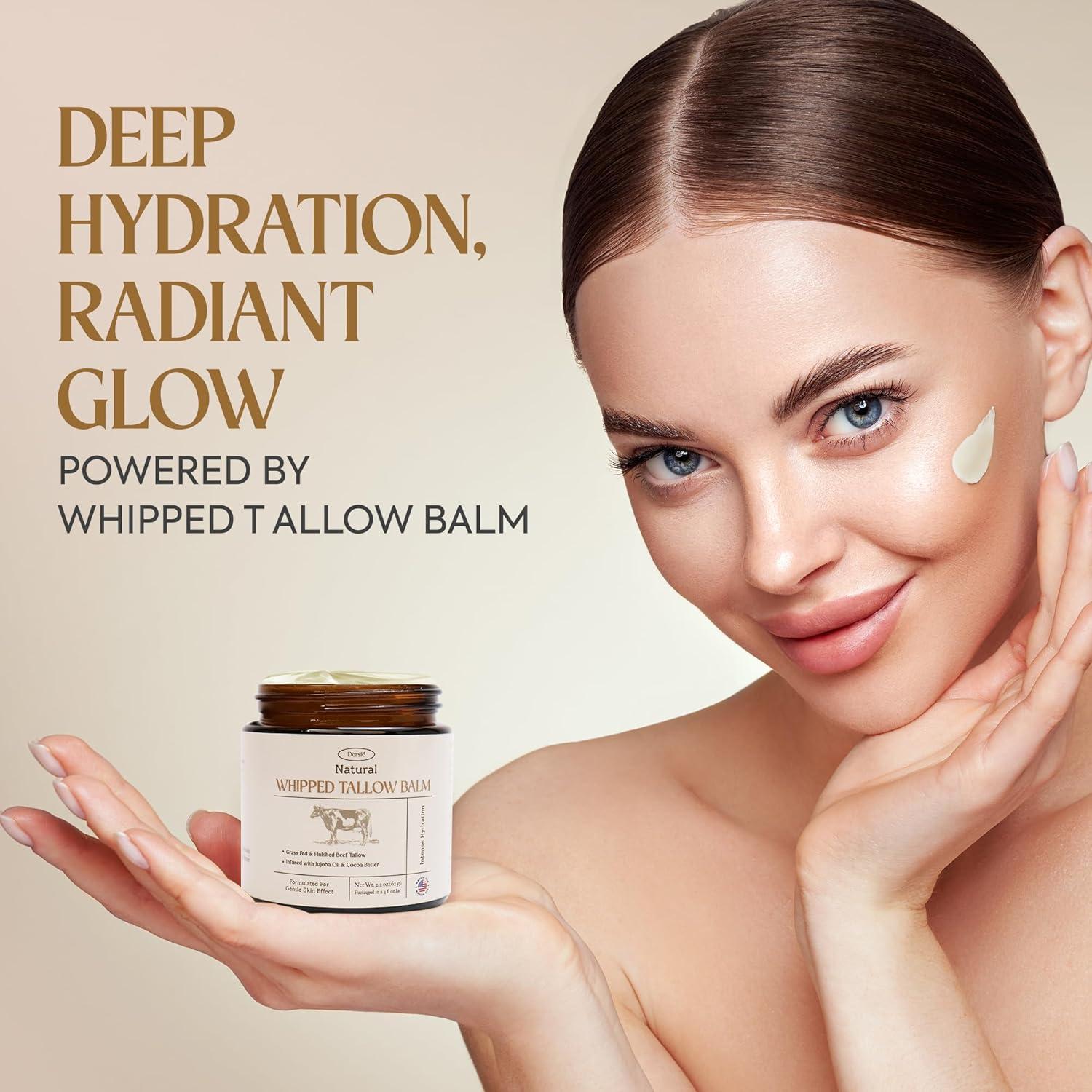 Bálsamo de Tallow Dersie 100% Orgánico para Piel Seca 198g