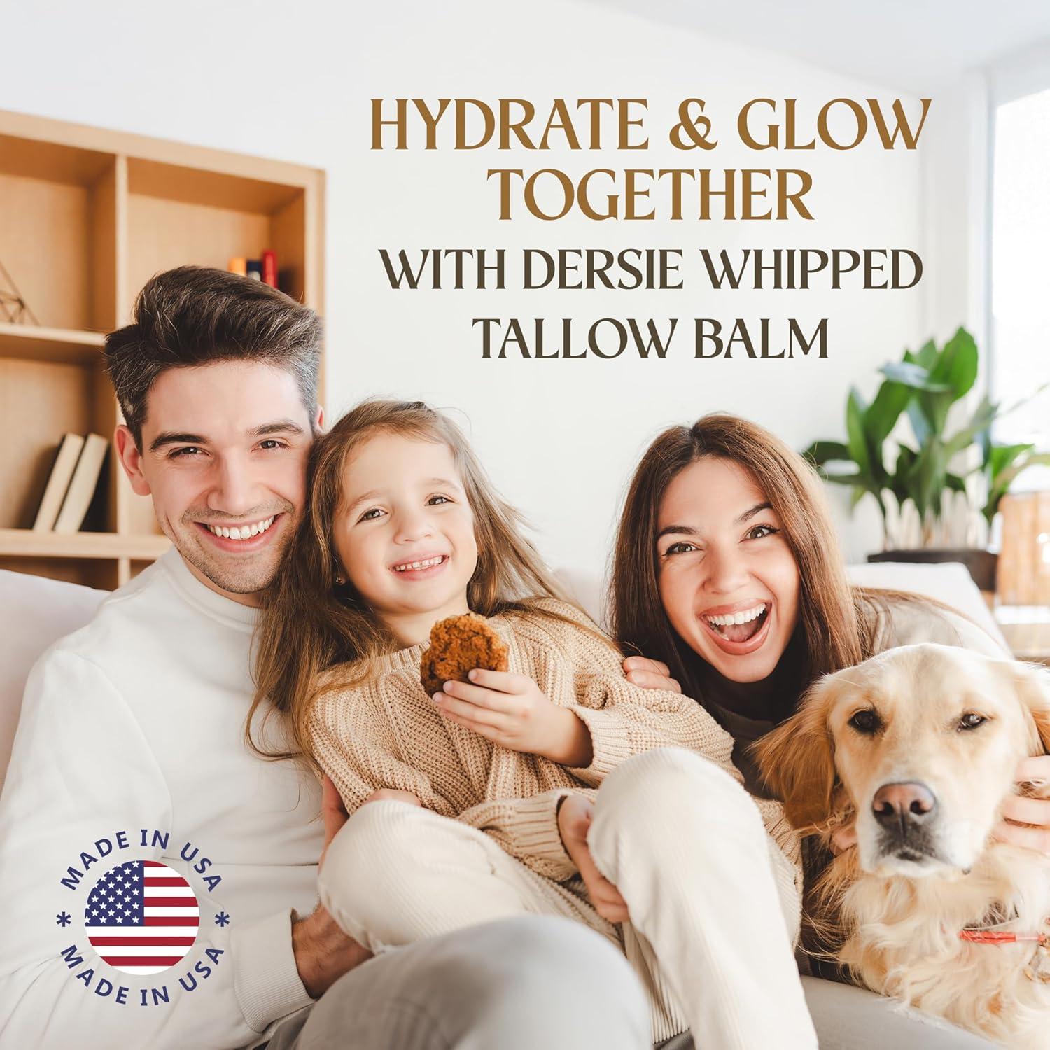 Bálsamo de Tallow Dersie 100% Orgánico para Piel Seca 198g