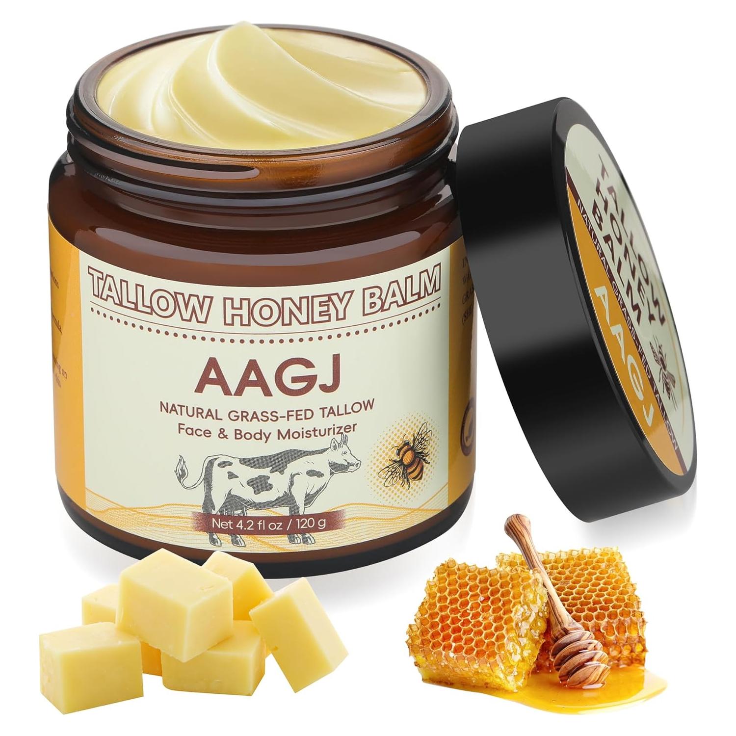 Bálsamo Hidratante de Grasa de Res 100% Orgánica 119g