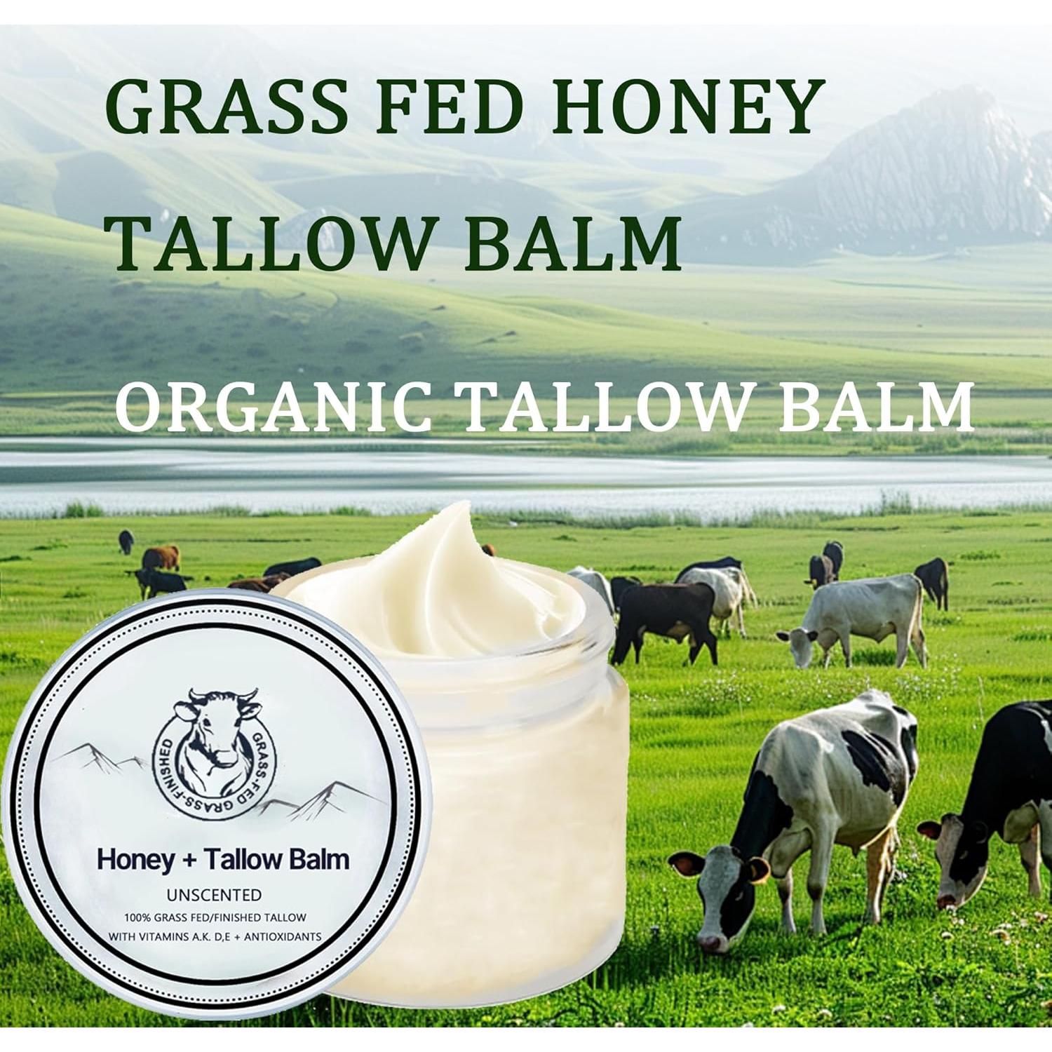 Bálsamo Hidratante Orgánico NEWUREHO con Miel y Sebo de Res 167g