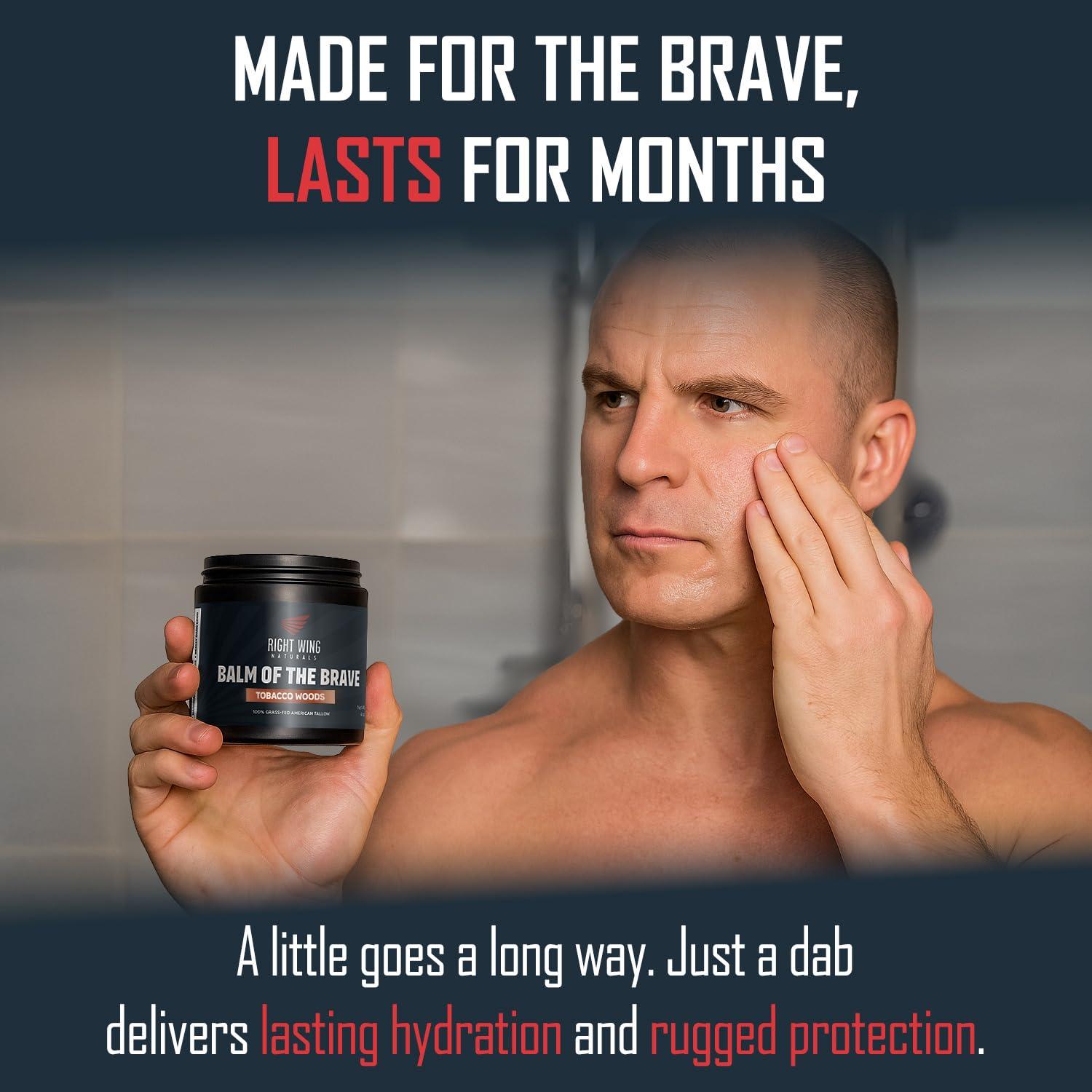 Bálsamo Hidratante de Grasa de Res Right Wing Naturals 113g Maderas de Tabaco