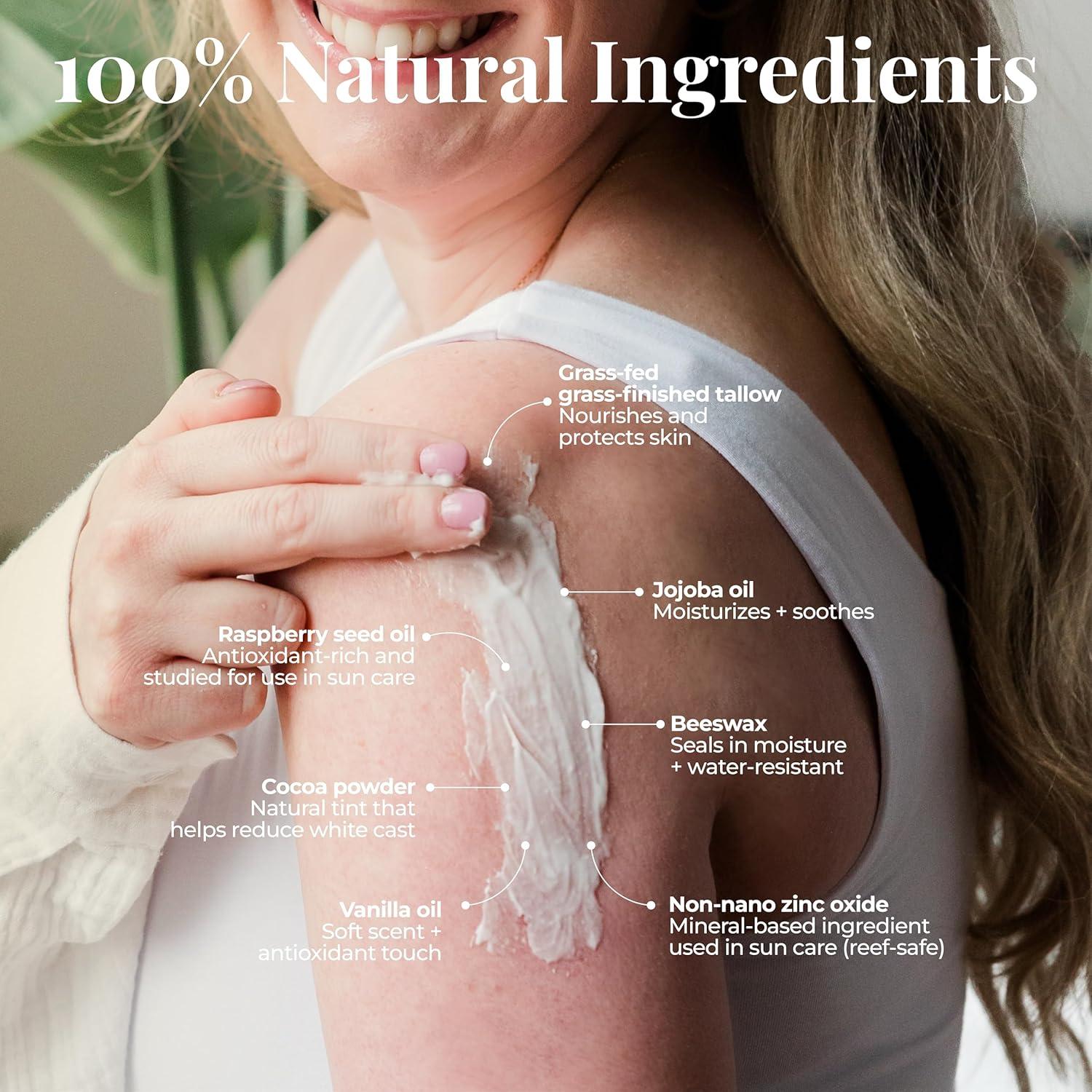 Bálsamo Solar Mineral Amallow con Óxido de Zinc 113g