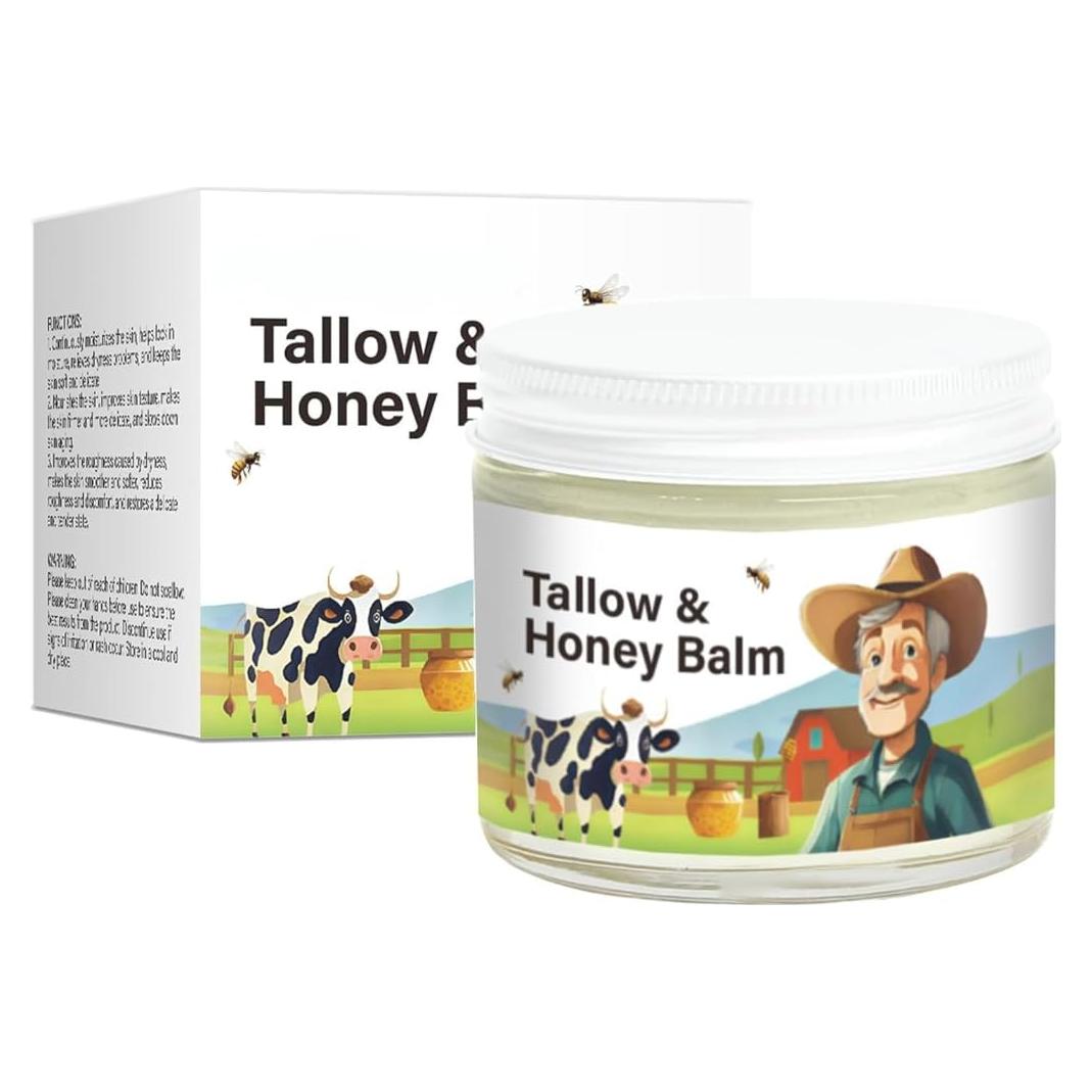 Bálsamo Hidratante Natural Aethra con Sebo de Res y Miel 159g