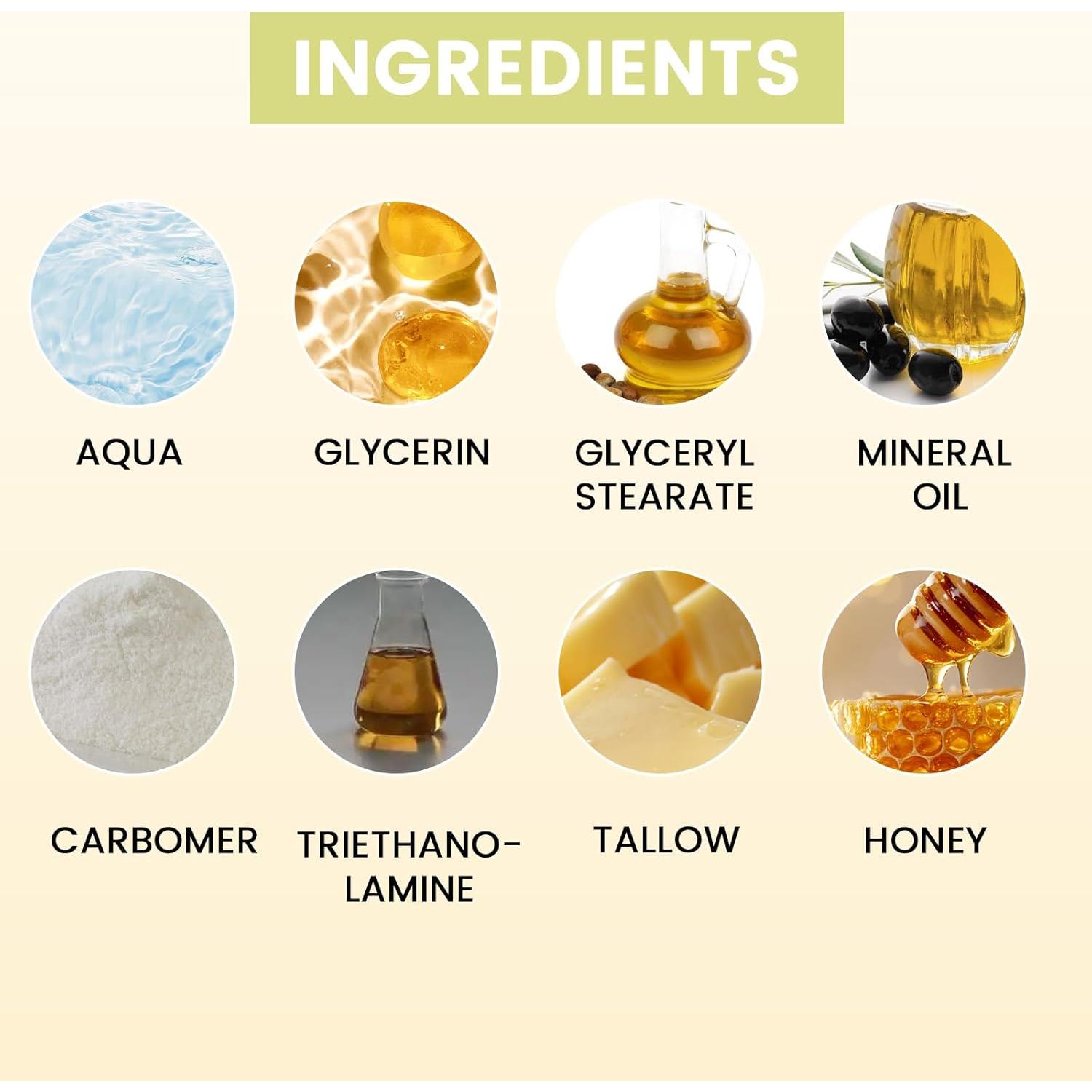 Bálsamo Hidratante Natural Aethra con Sebo de Res y Miel 159g