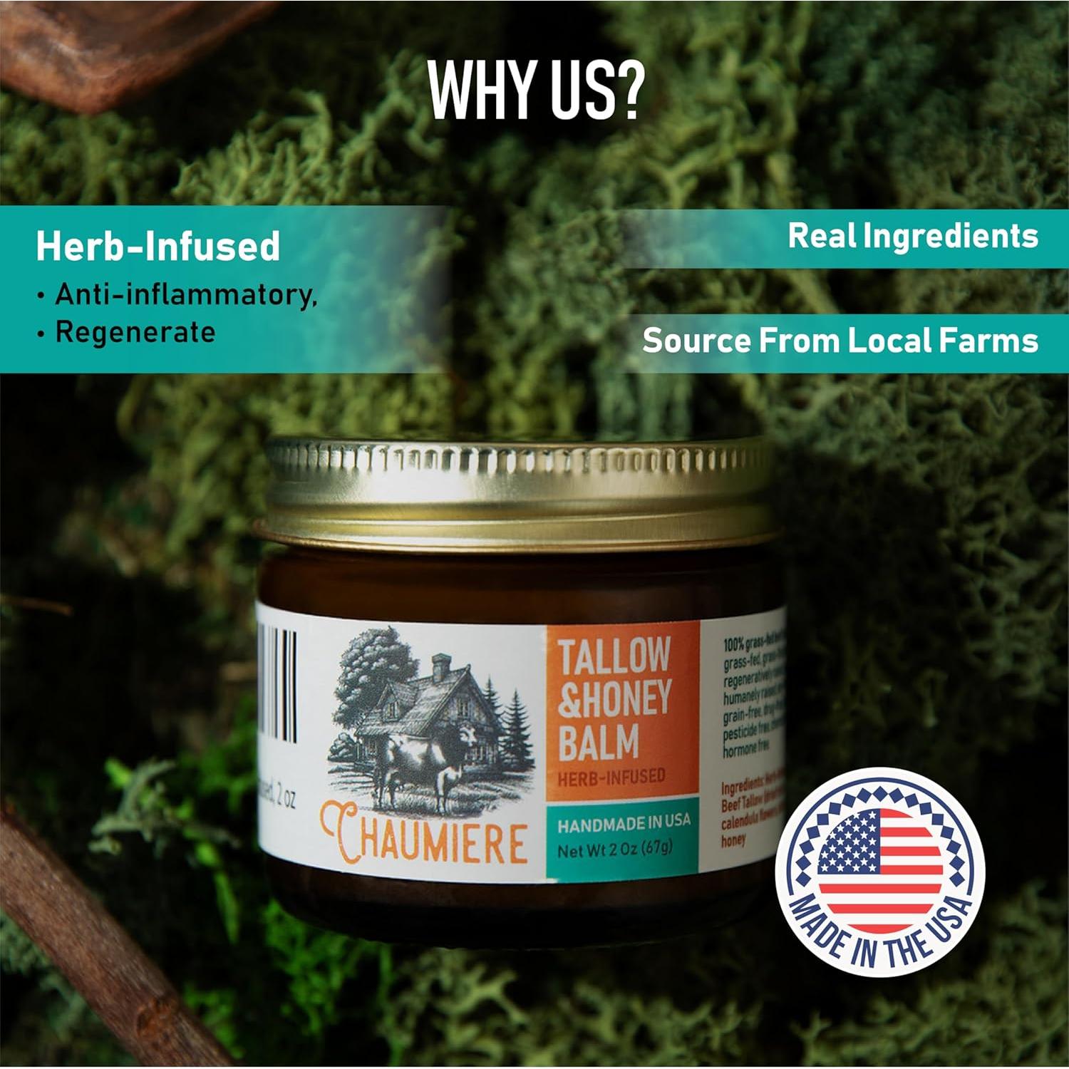 Bálsamo Hidratante Facial Chaumiere con Miel y Hierbas 70 g