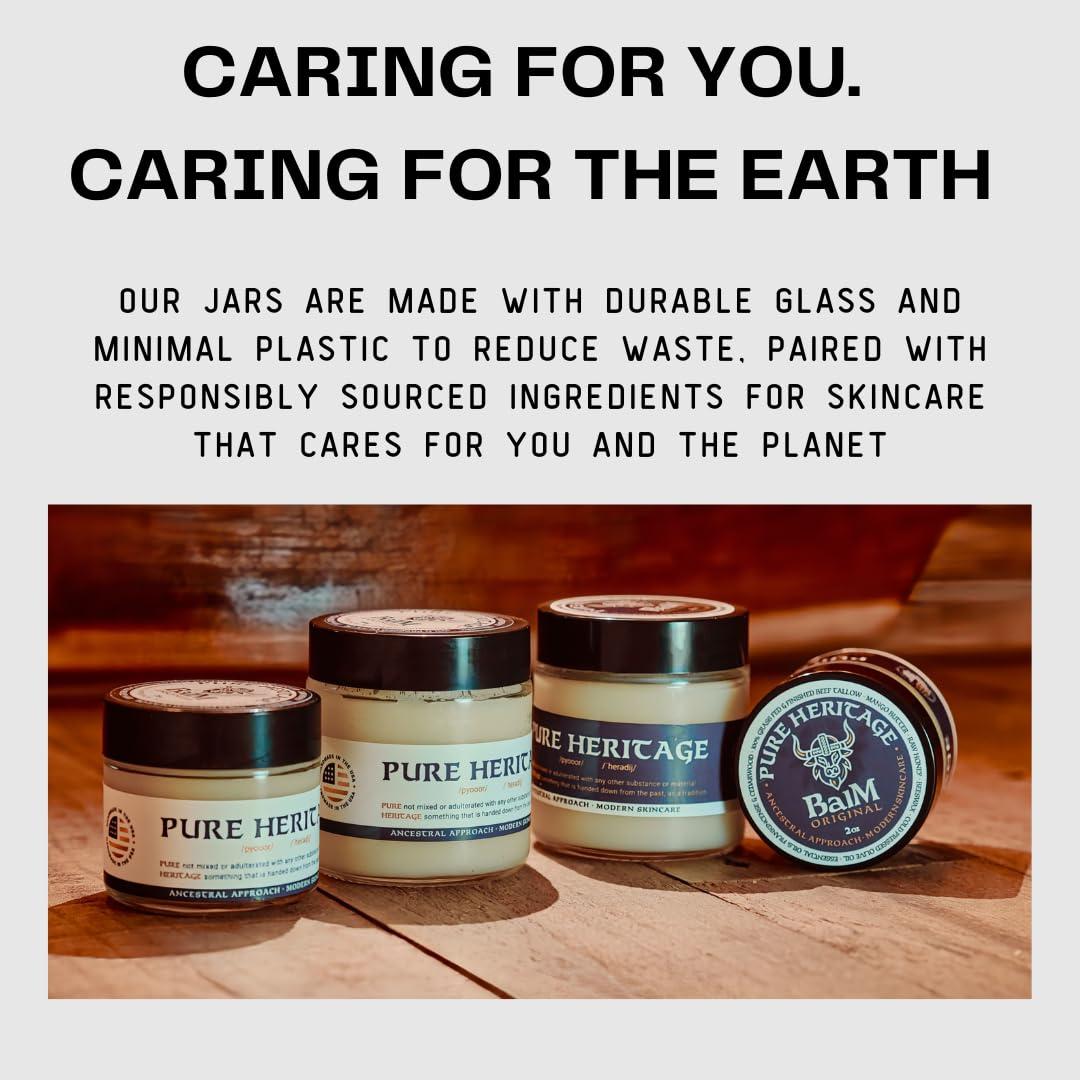 Bálsamo de Sebo Natural Pure Heritage - Hidratante 56.7g