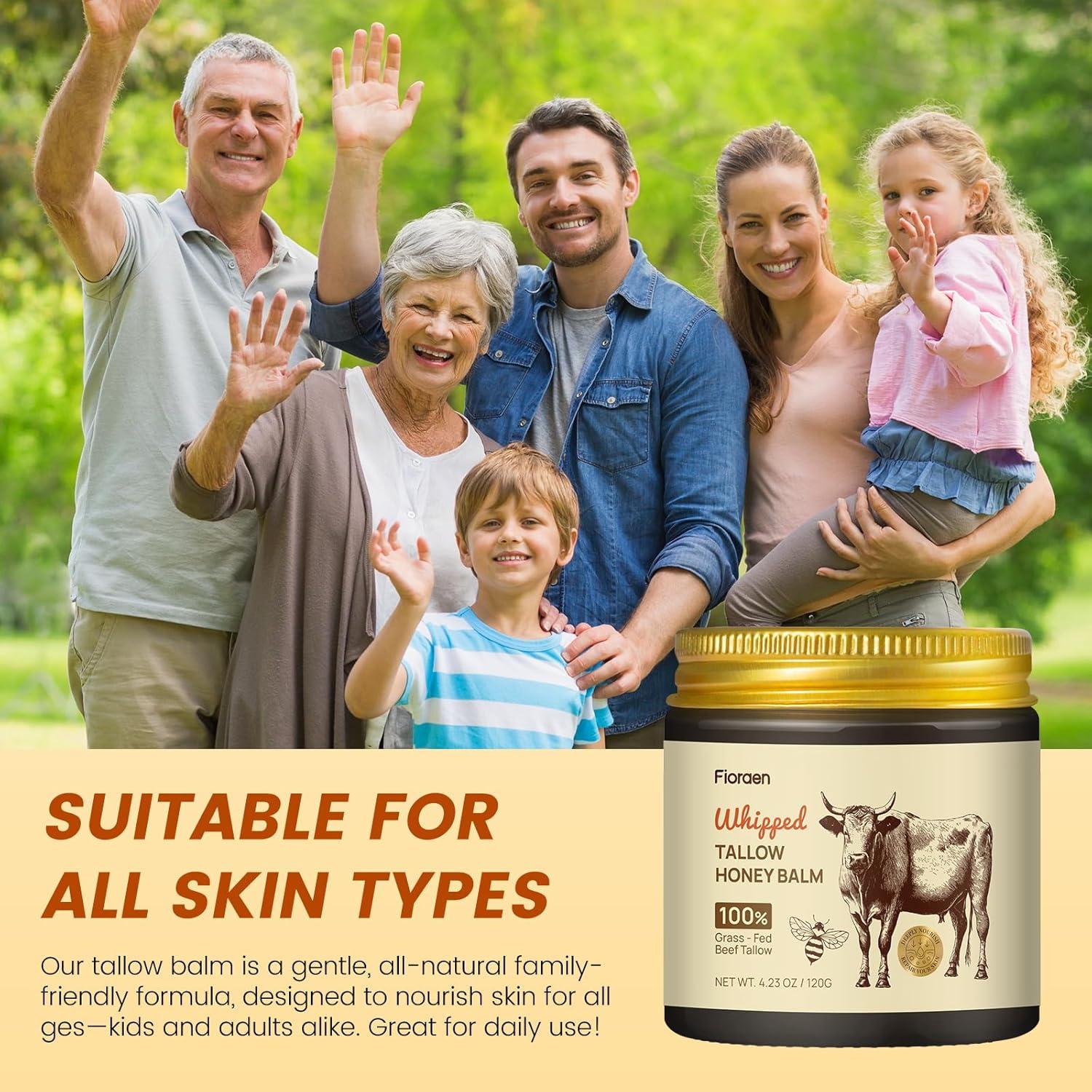 Bálsamo Hidratante Fioraen de Manteca de Res y Miel 118 ml