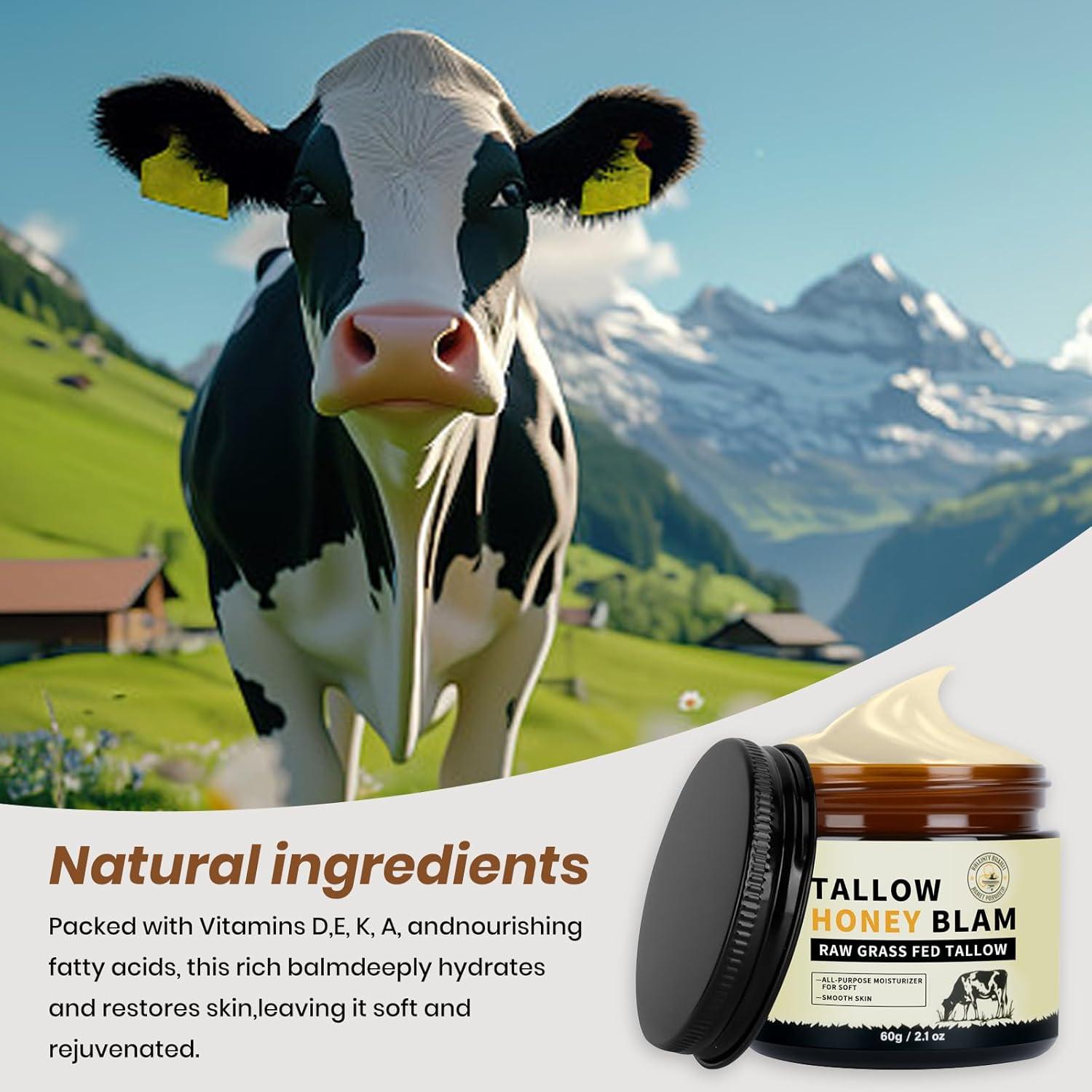 Bálsamo Hidratante Facial y Corporal Chyi - Grasa de Res y Miel 100g