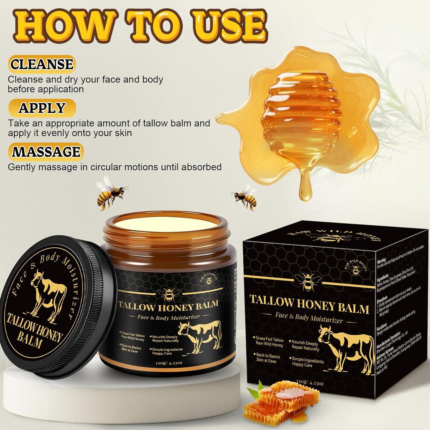 Bálsamo Hidratante Facial de Grasa de Res Yourtone 120g