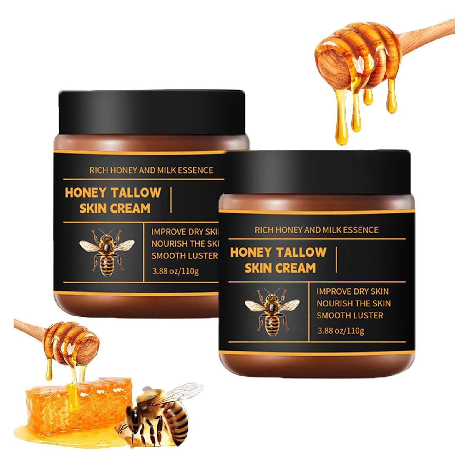 Bálsamo Hidratante de Miel de Tallow Marroomi 2 PCS - 490g