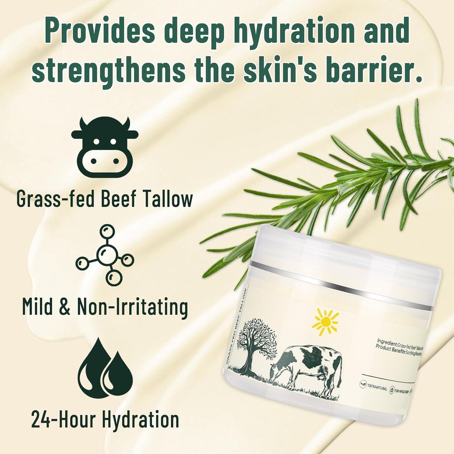 Bálsamo Hidratante Facial MOOMARTO con Grasa de Res 82g