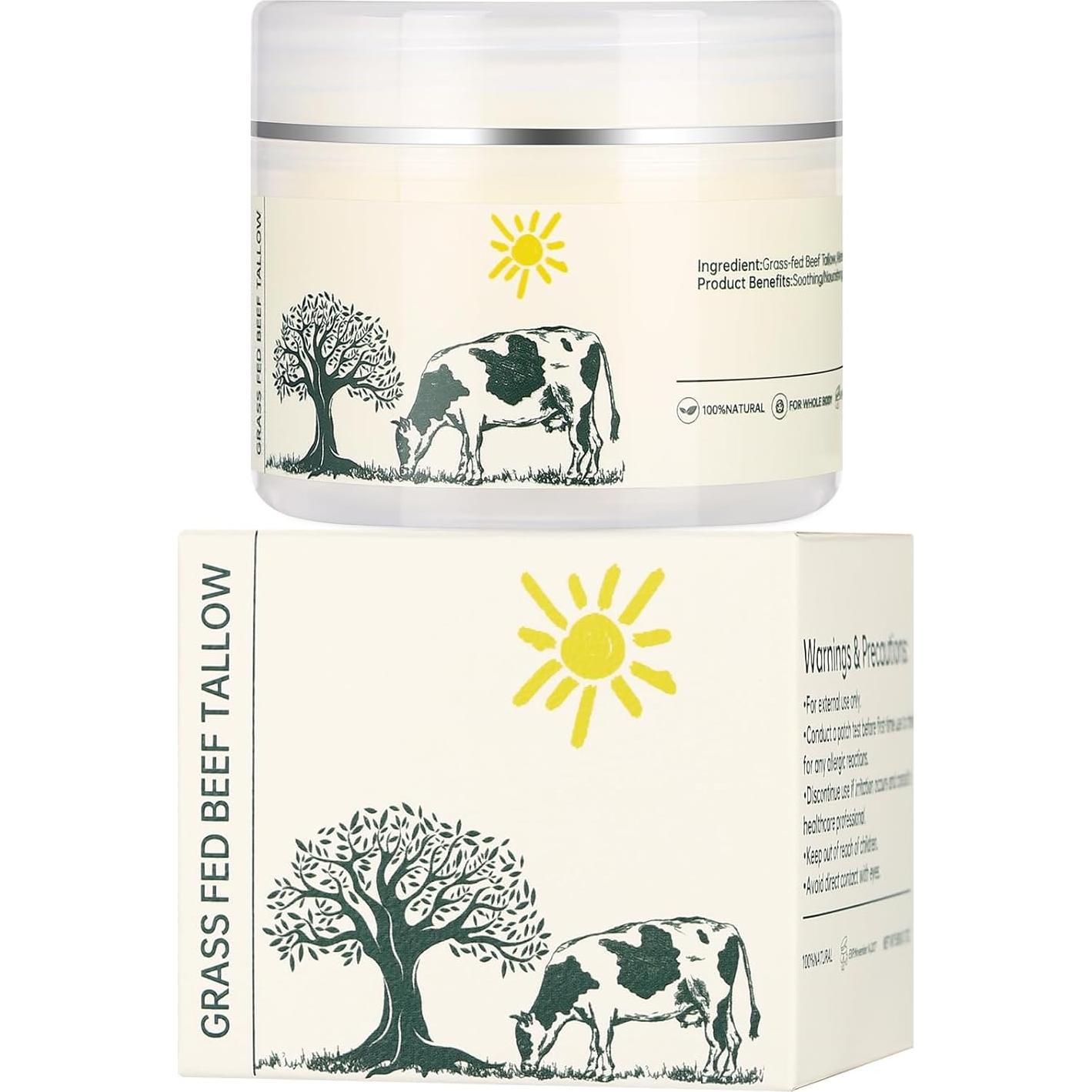 Bálsamo Hidratante Facial MOOMARTO con Grasa de Res 82g