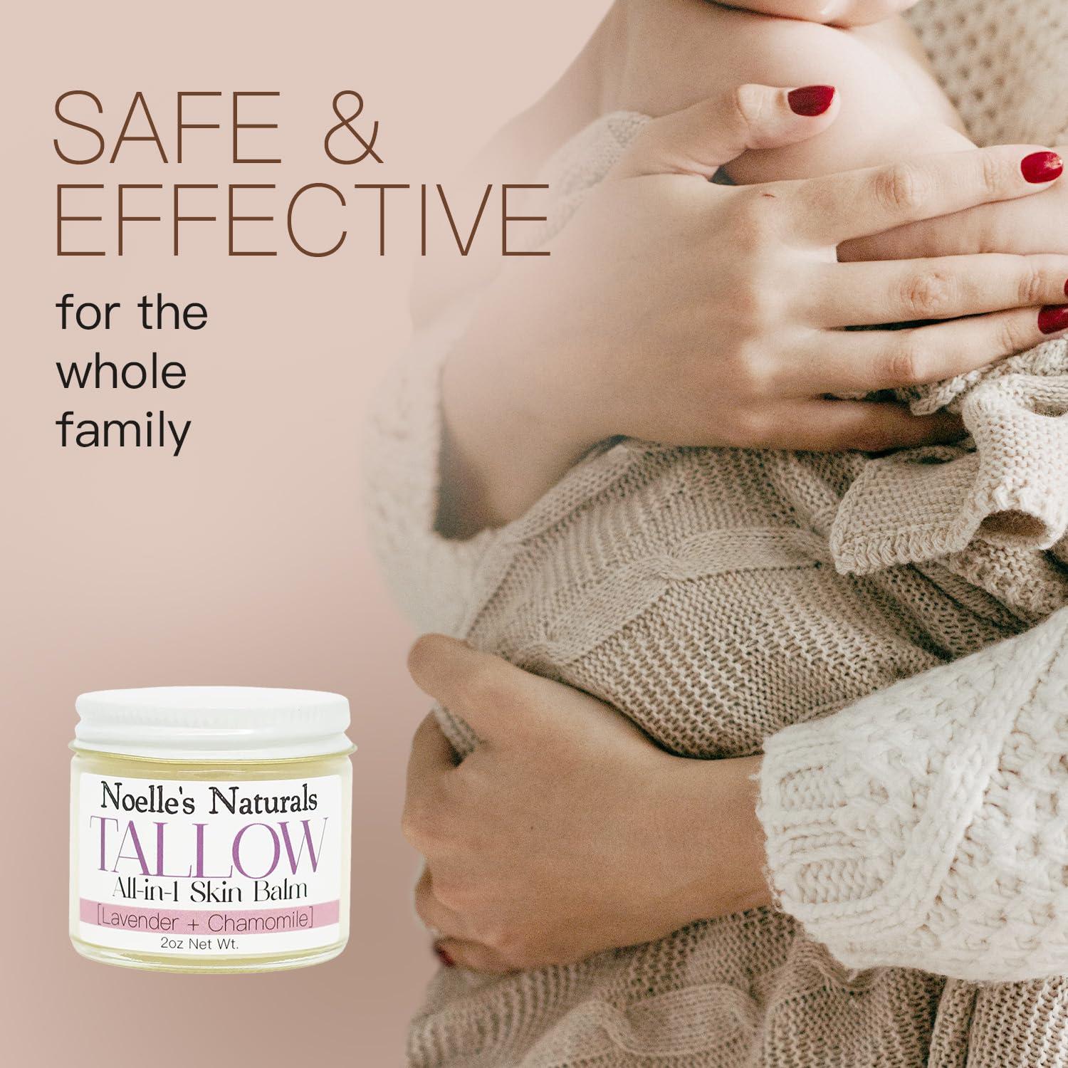 Bálsamo de Sebo Orgánico 56.7g - Lavanda y Manzanilla - Hidratante Multiusos