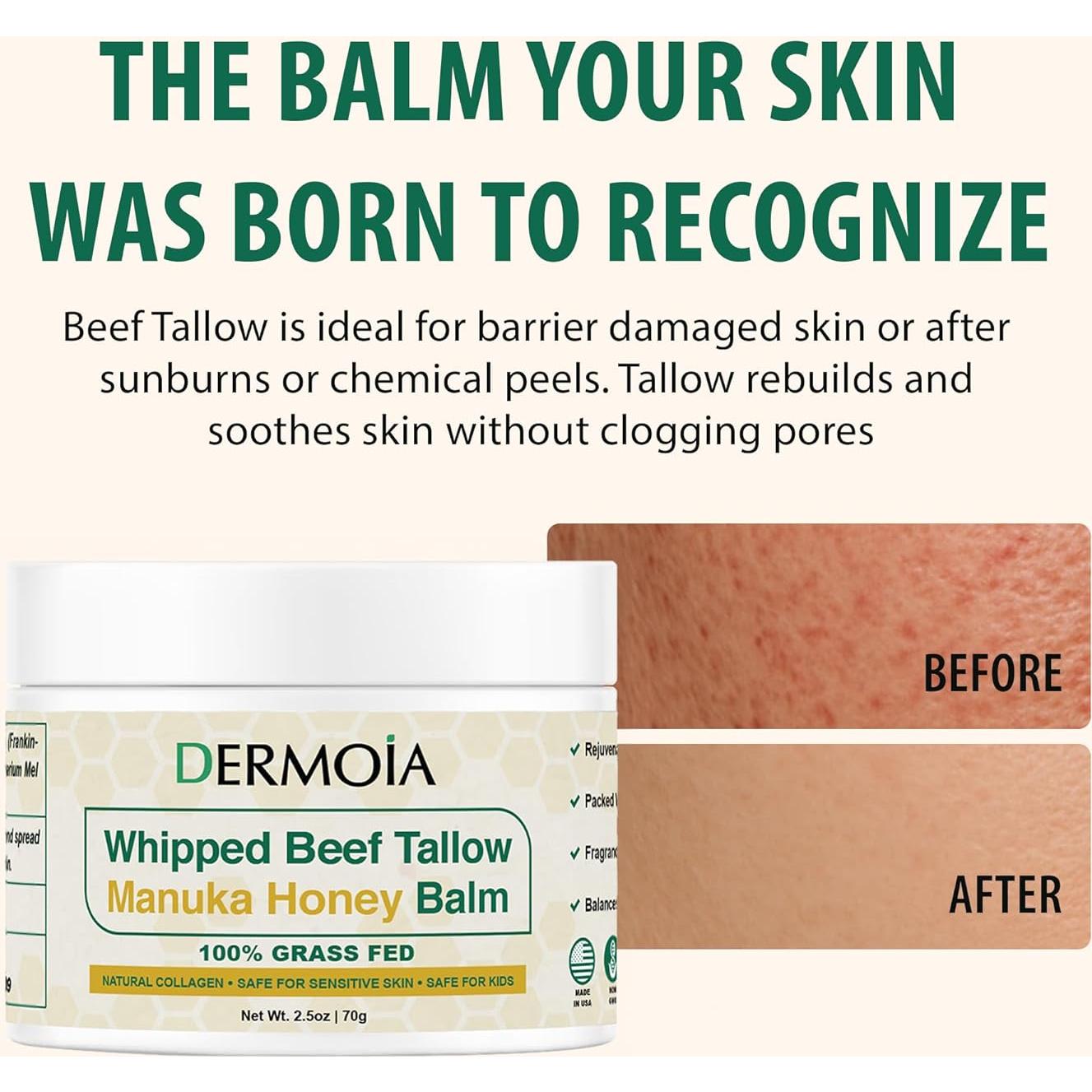 Bálsamo Hidratante de Tallow y Miel de Manuka 113g