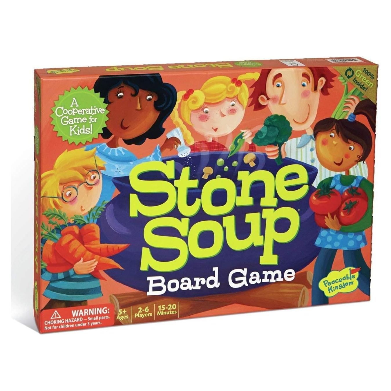Juego de Mesa Cooperativo Stone Soup Peaceable Kingdom 2-6 Jugadores