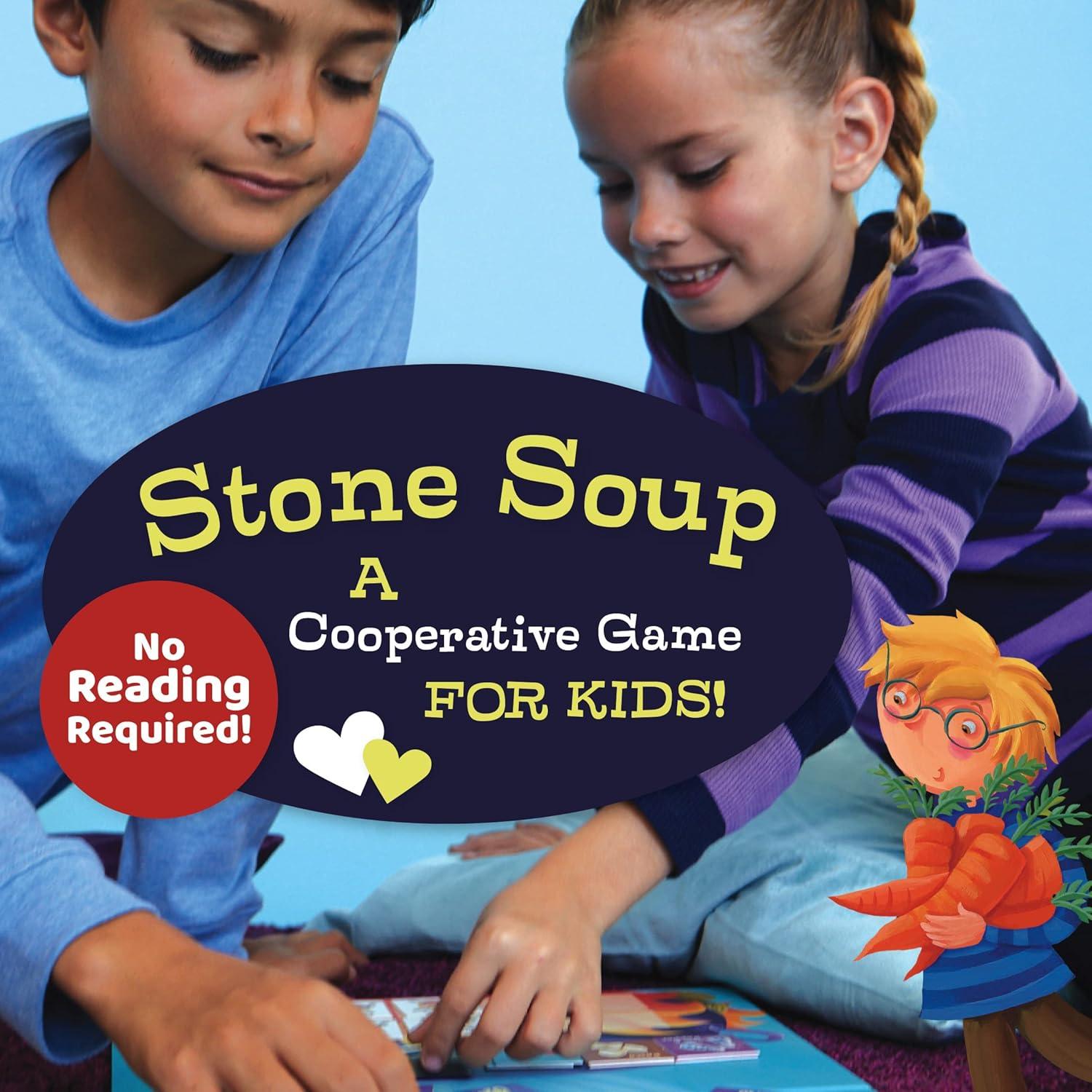 Juego de Mesa Cooperativo Stone Soup Peaceable Kingdom 2-6 Jugadores