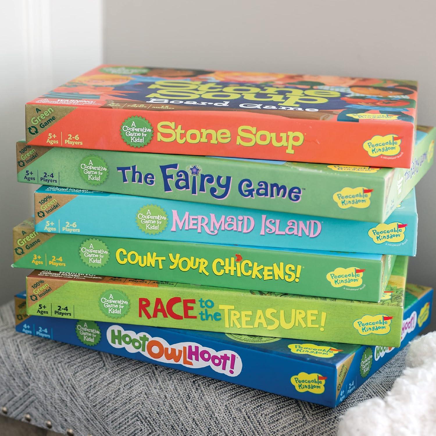 Juego de Mesa Cooperativo Stone Soup Peaceable Kingdom 2-6 Jugadores